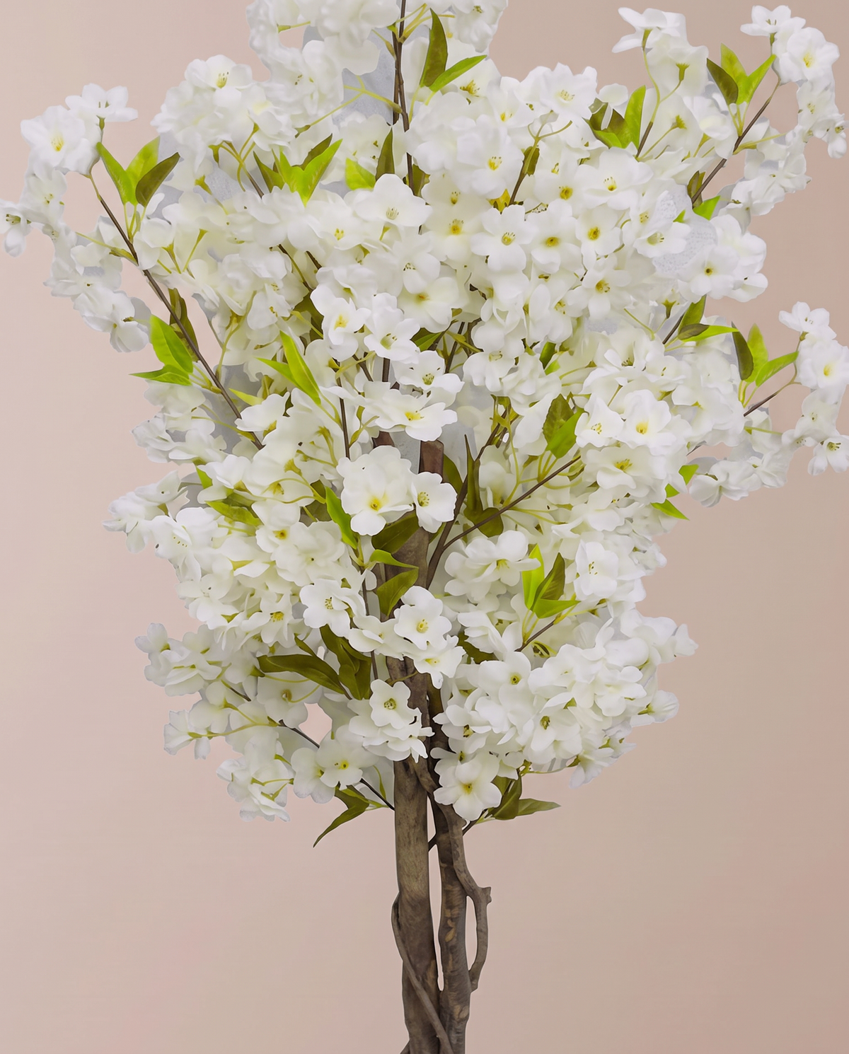 White Cherry Blossom Artificial Tree