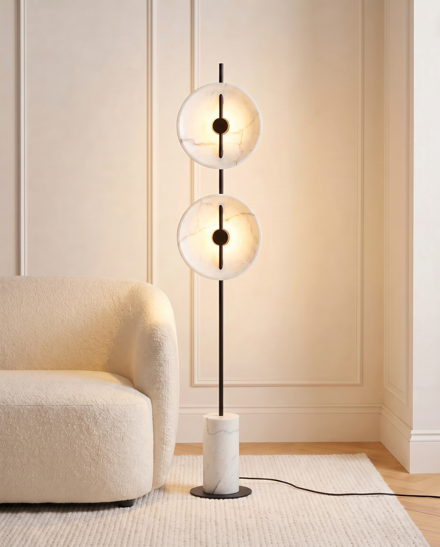Prestige floor lamp, detail