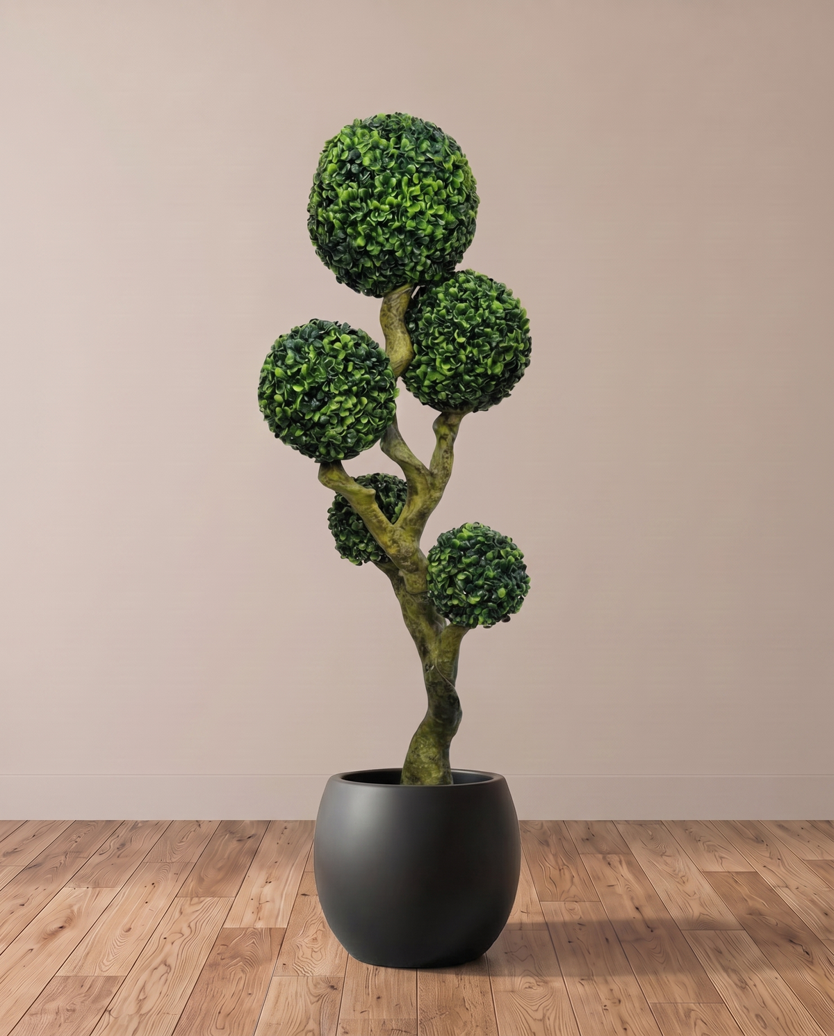Boxwood Topiary Bonsai Tree Artificial Plant