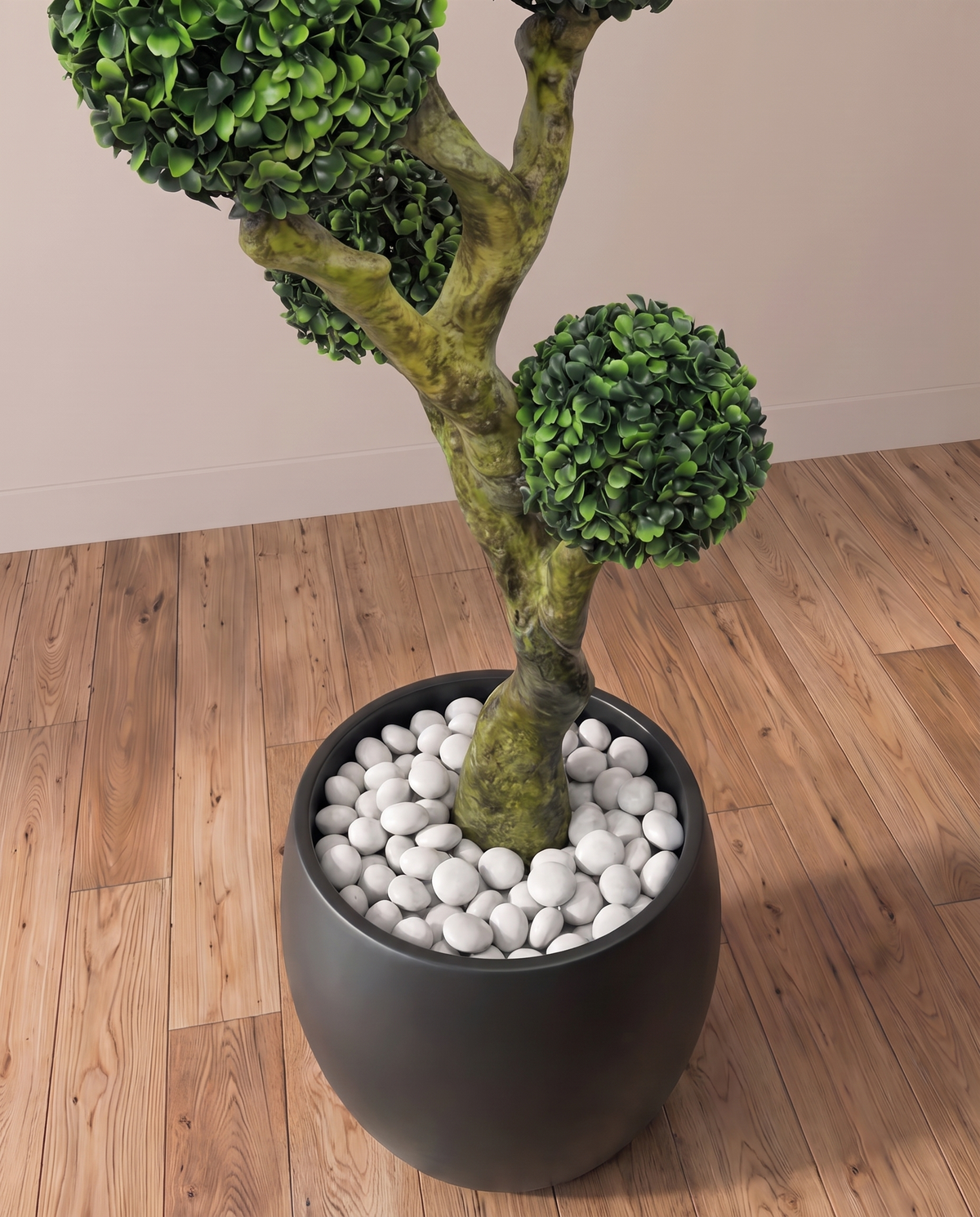 Boxwood Topiary Bonsai Tree Artificial Plant