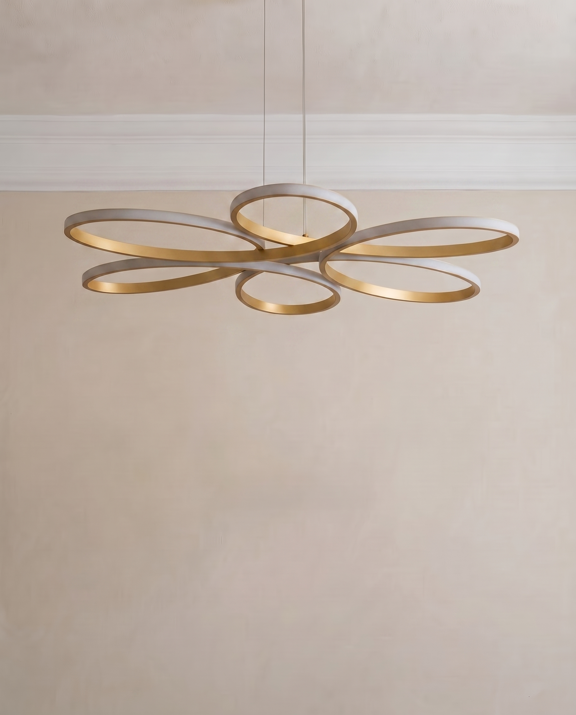 Minimal Modern Luxe Chandelier — The Home Peck