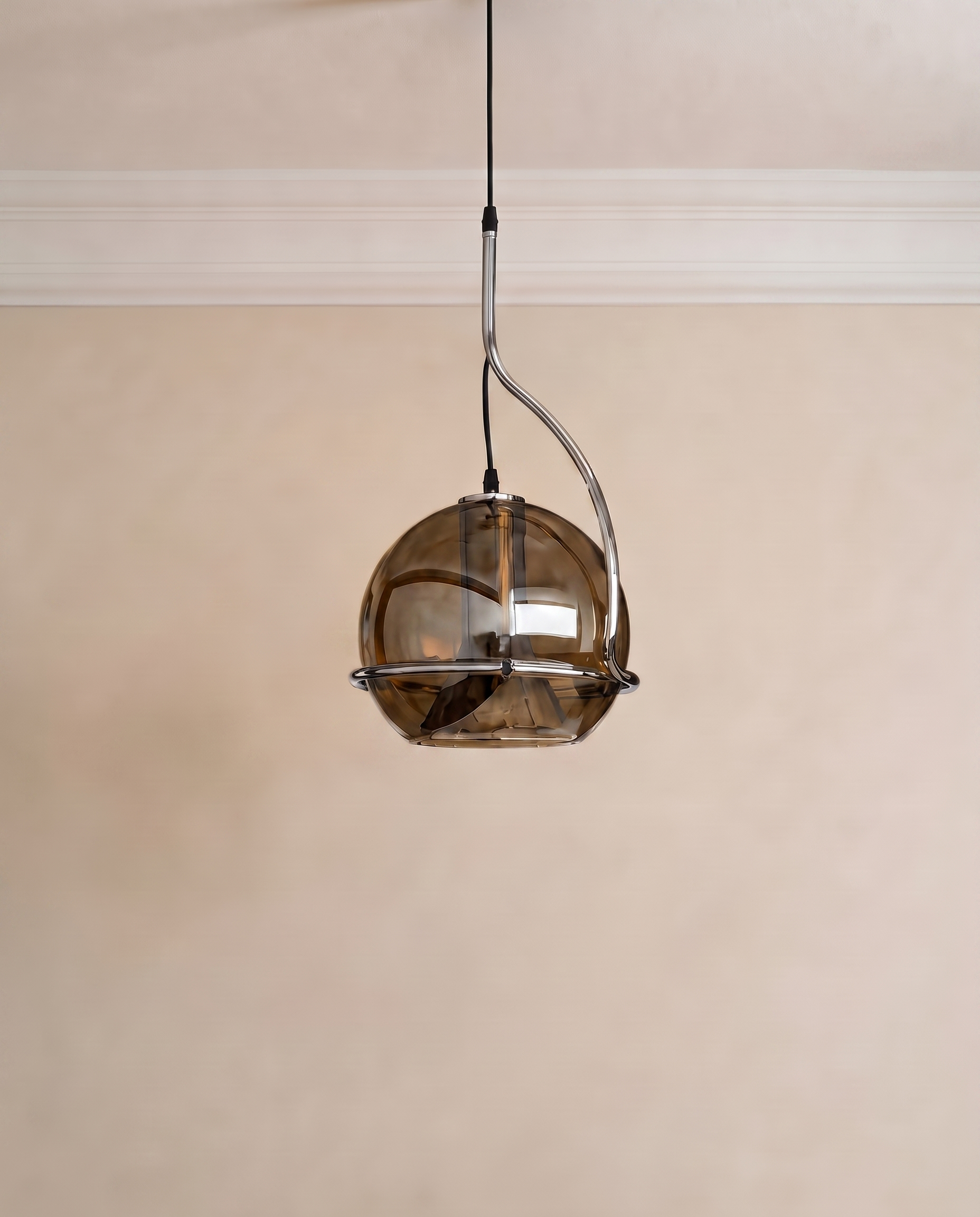 Amber Glow Glass Pendant Light — The Home Peck