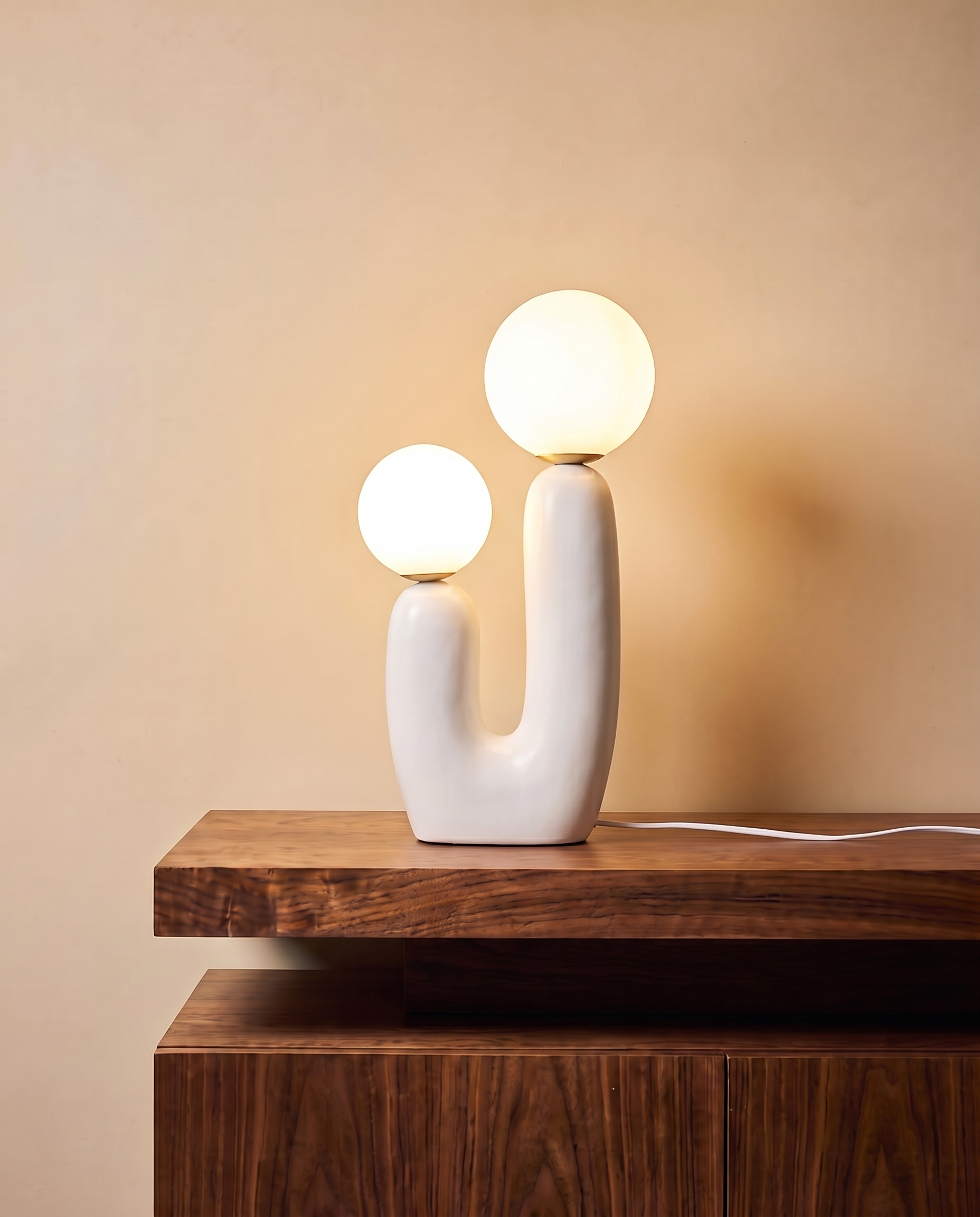 Adjustable LED table lamp, detail