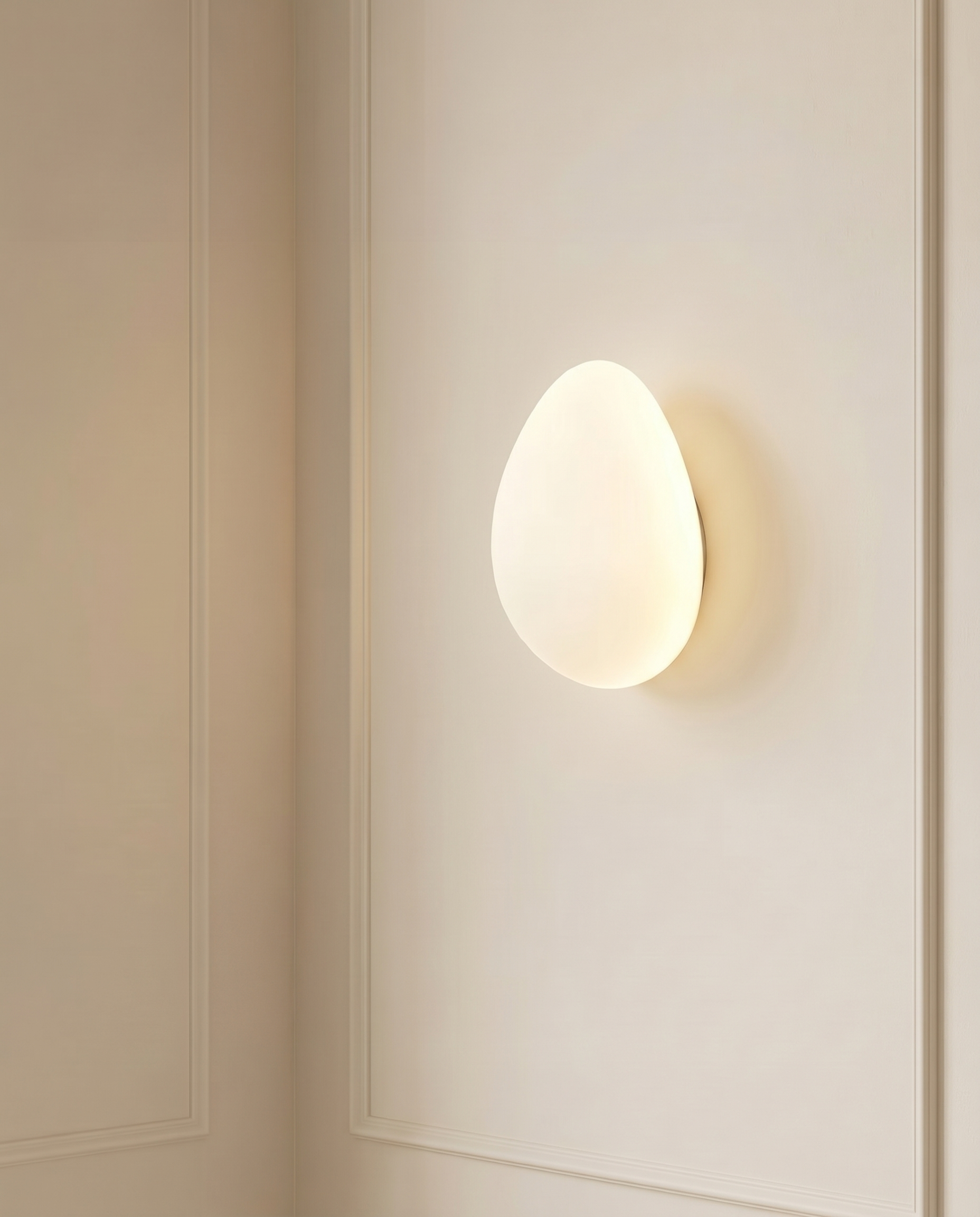 Pebble Glow Wall Light, detail view — The Home Peck