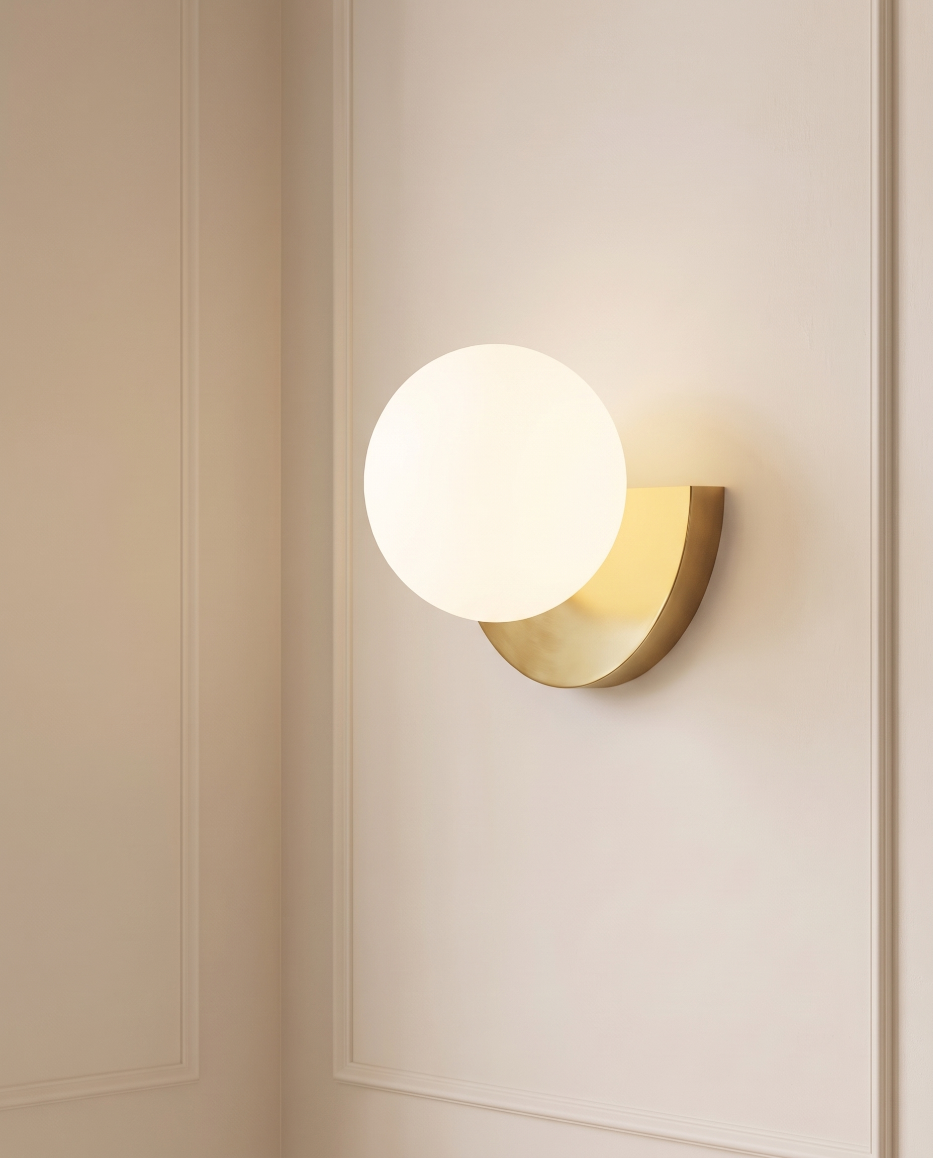 Nord Metal Wall Light, detail view — The Home Peck