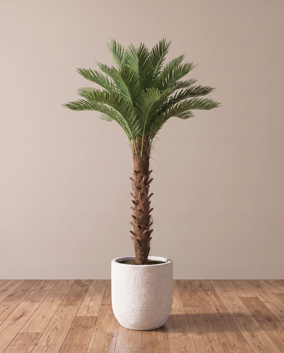 Phoenix Tropical Artificial Palm Tree – full view in a neutral interior