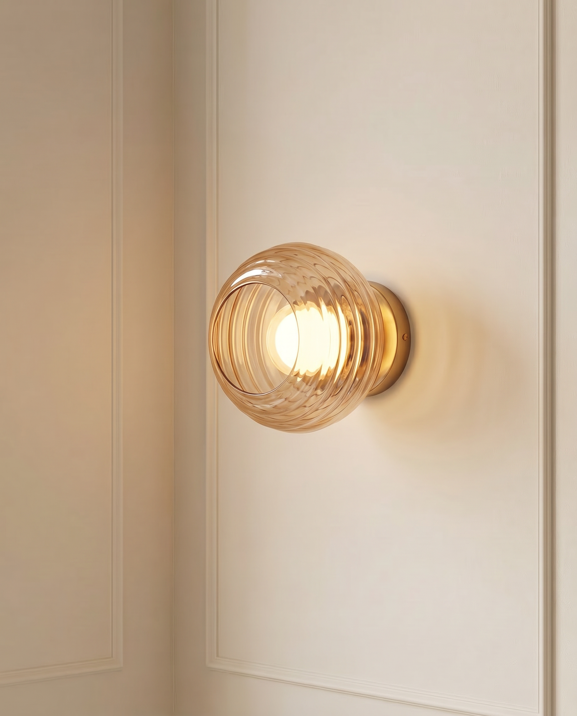 Voyager LED Wall Light, detail view — The Home Peck