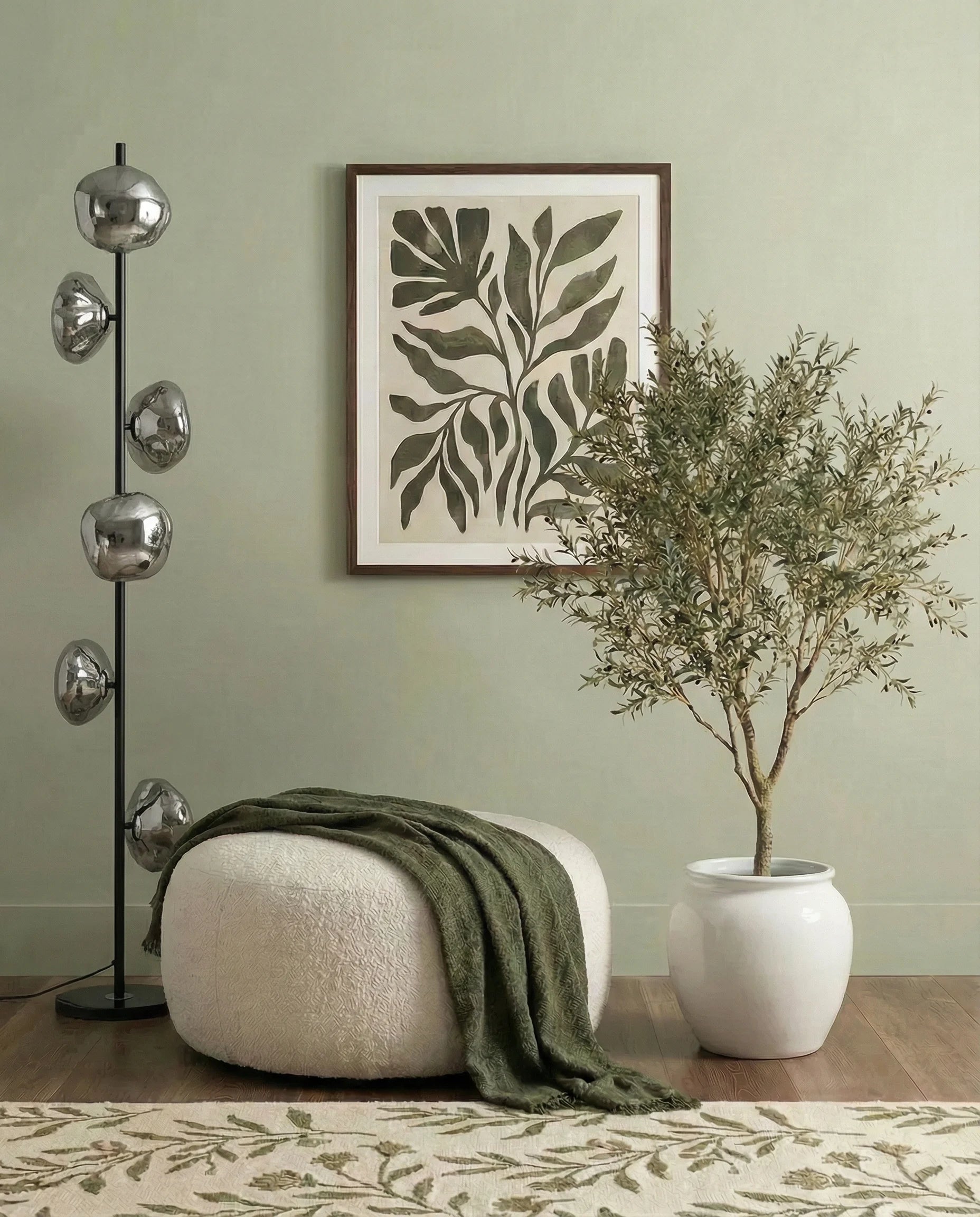 Iris Glass Floor Lamp