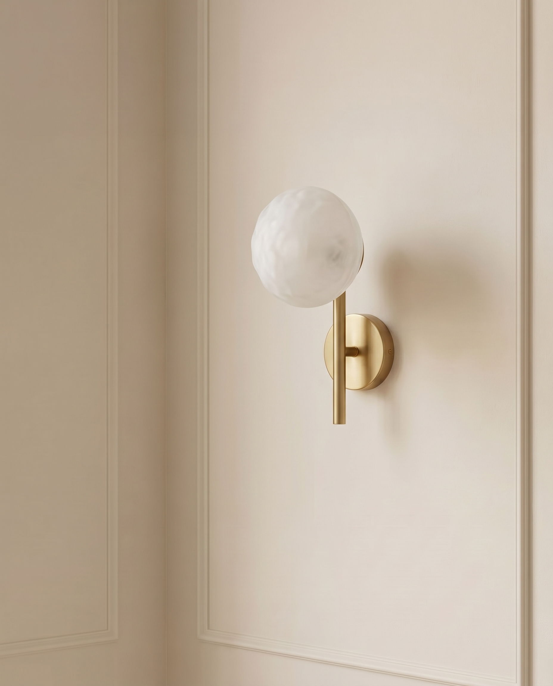 Brass Aura Wall Light β The Home Peck