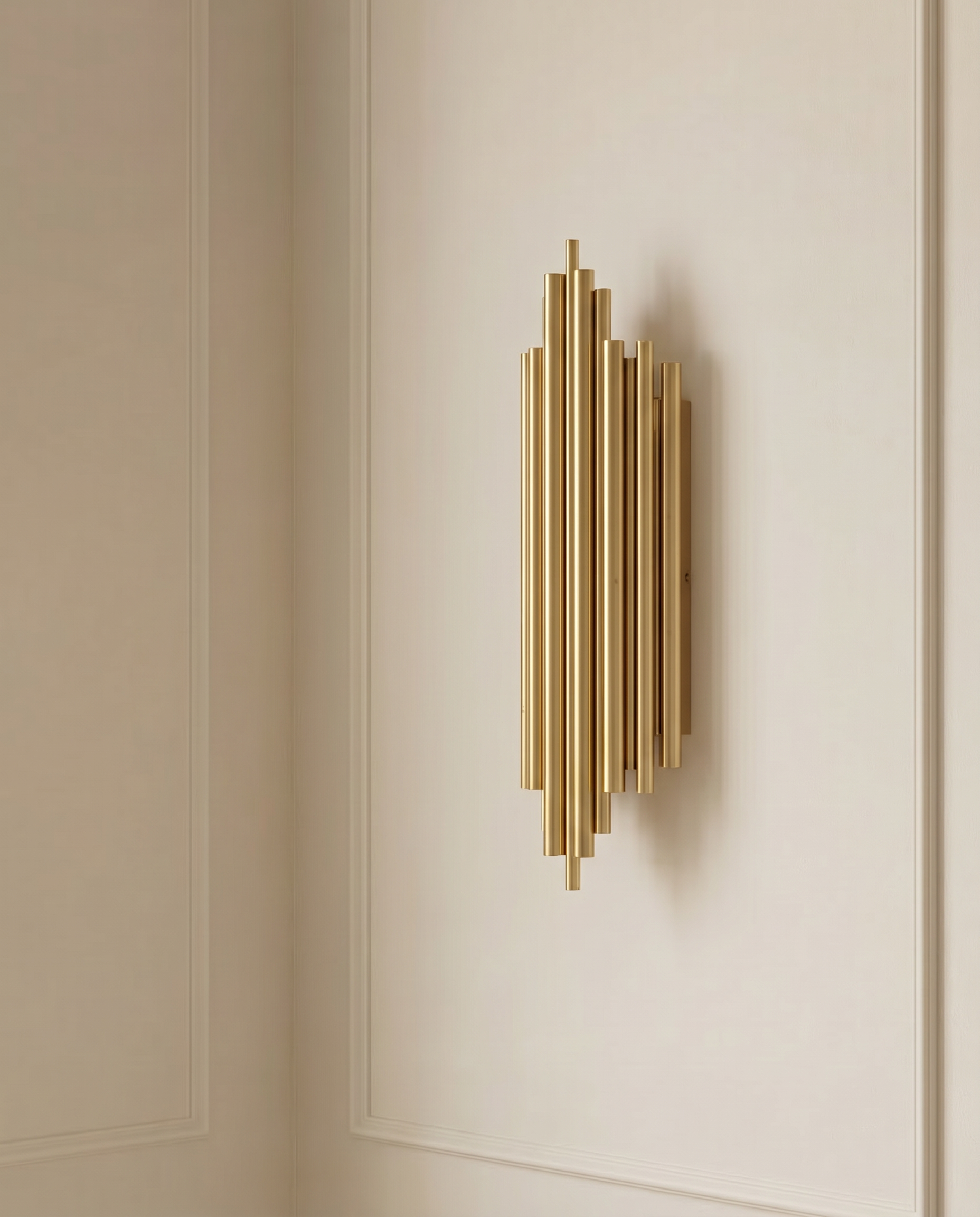 Golden Tube LED Wall Light — The Home Peck