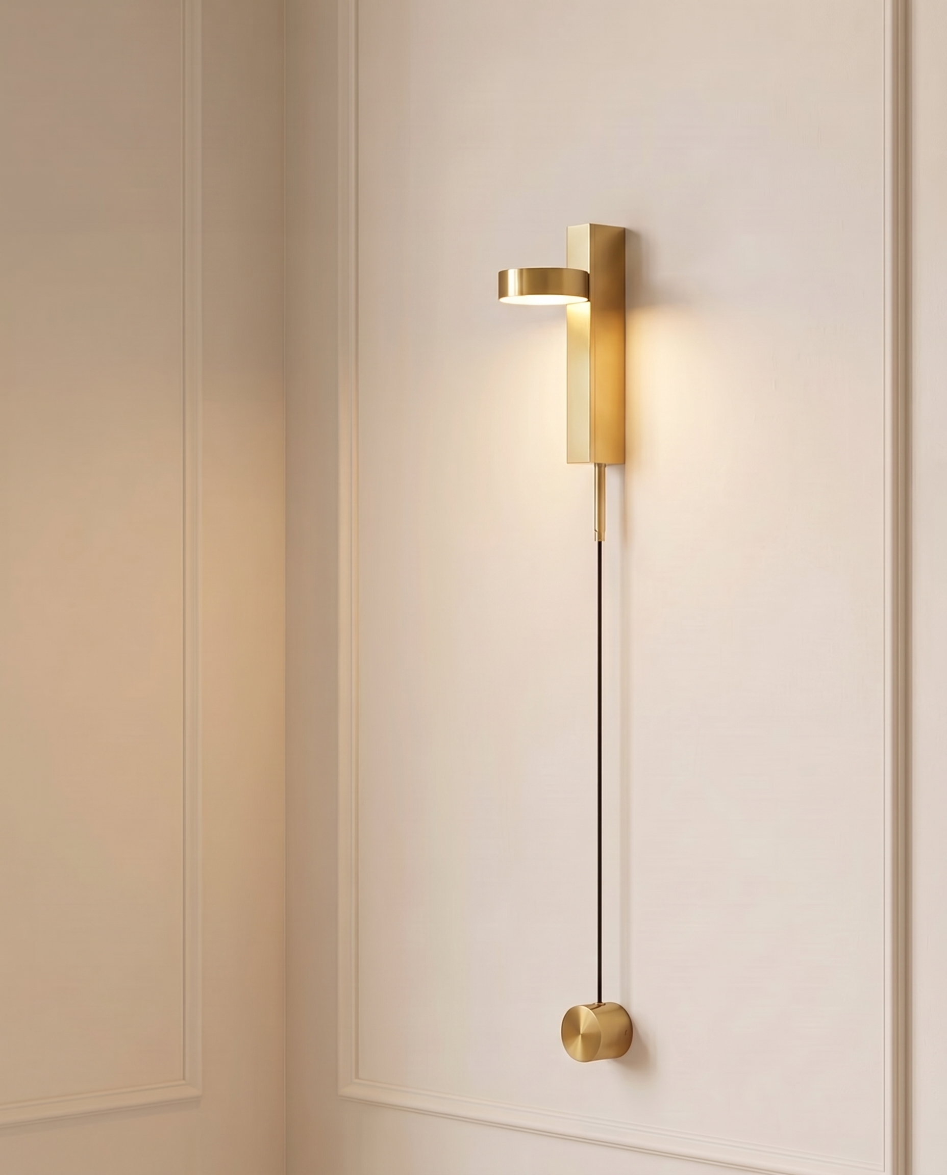 Pivot Glow LED Wall Light, detail view — The Home Peck