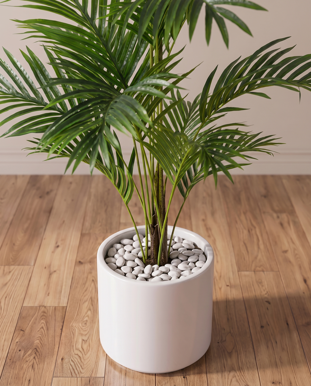 Artificial Cycas Plant – closer view of the stems and base