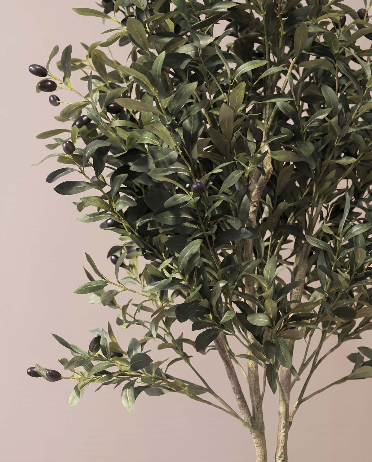 Artificial Olive Tree – olive foliage detail