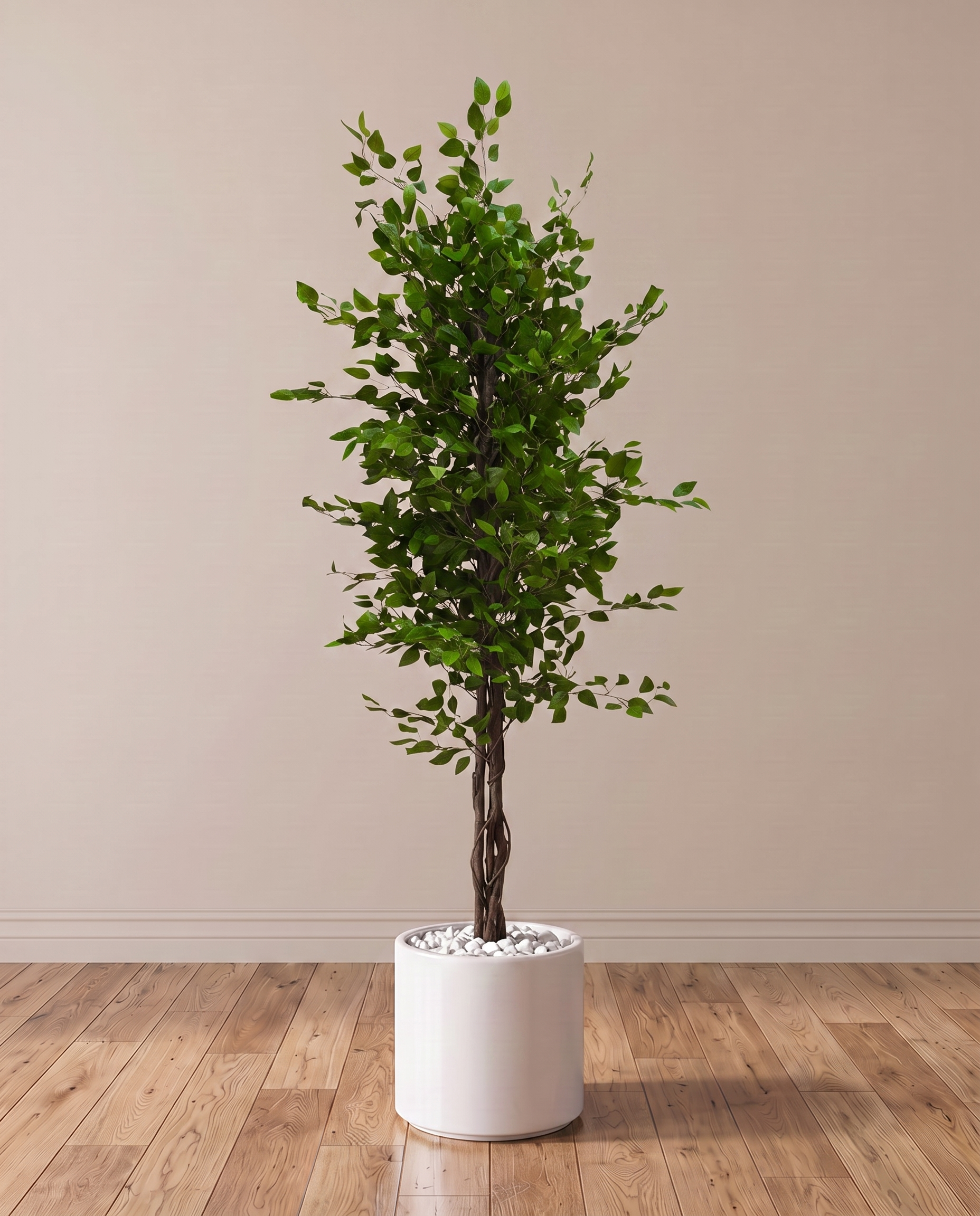 Elegant Artificial Ficus Benjamina Tree