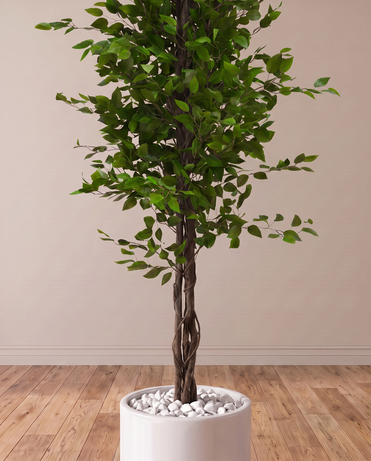 Elegant Artificial Ficus Benjamina Tree