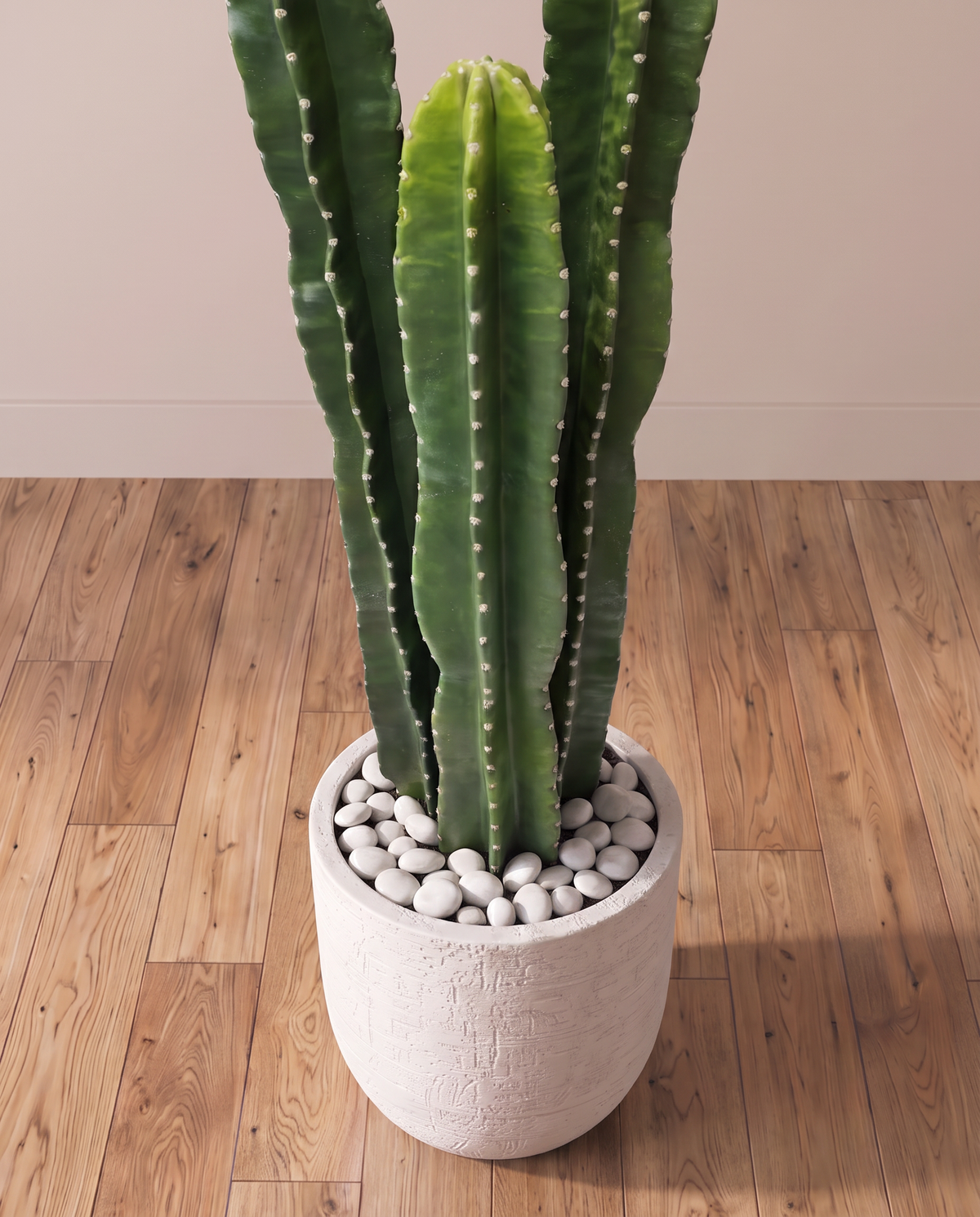 San Pedro Artificial Cactus Plant – closer view of the columns and base