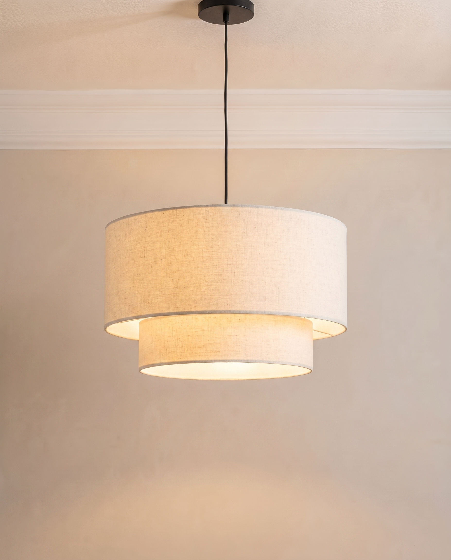 Noir Black Ceiling Light, detail view — The Home Peck