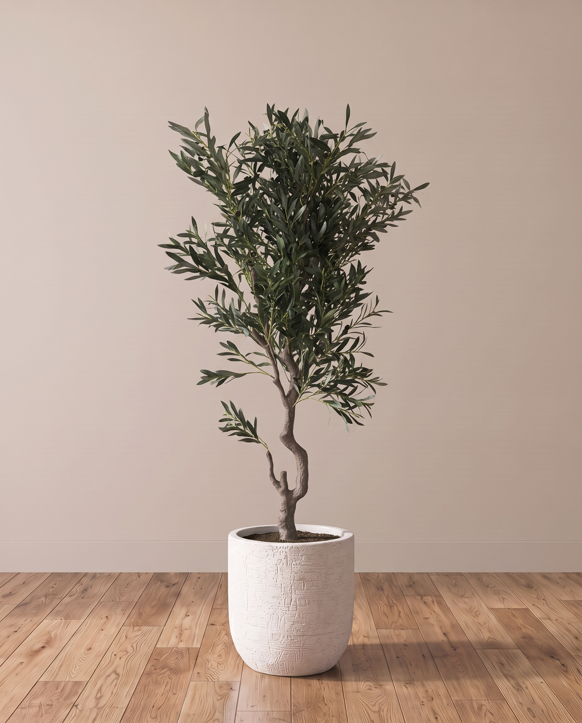 Artificial Faux Olive Tree with Olives