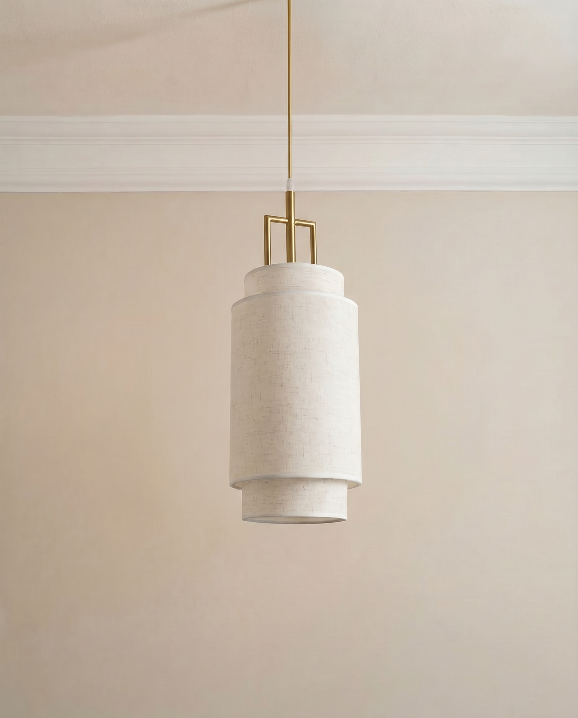 Metro Black & Gold Pendant Light, close-up — The Home Peck