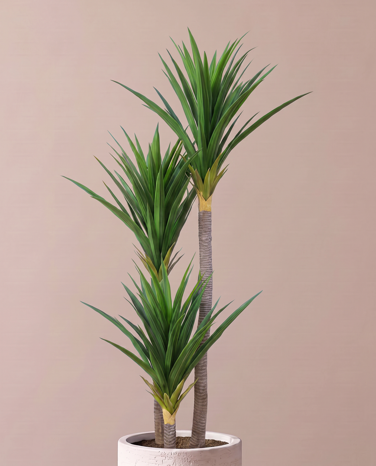 Artificial Yucca Elephantipes Plant – multi-head foliage view