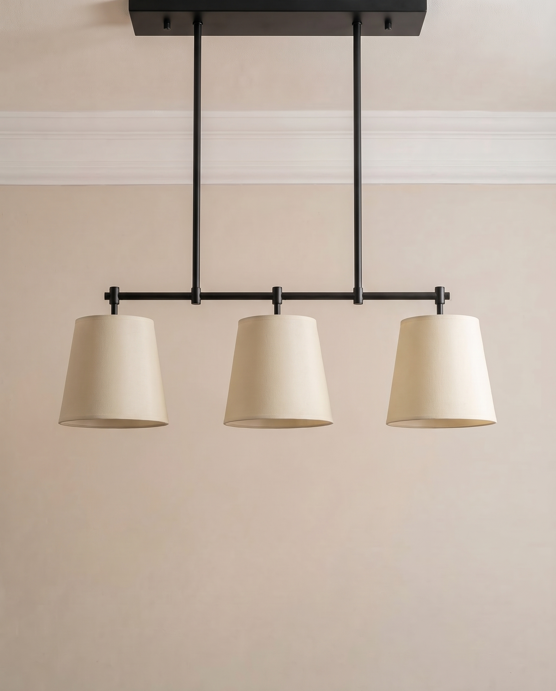 Urban Black & Gold Beige Pendant Light — The Home Peck