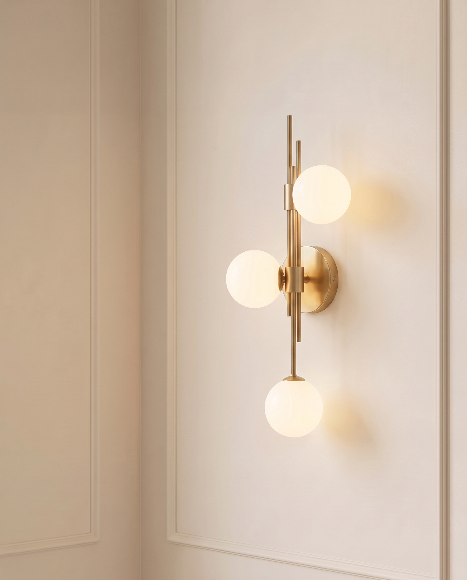 Brisa Modern Wall Light, detail view — The Home Peck