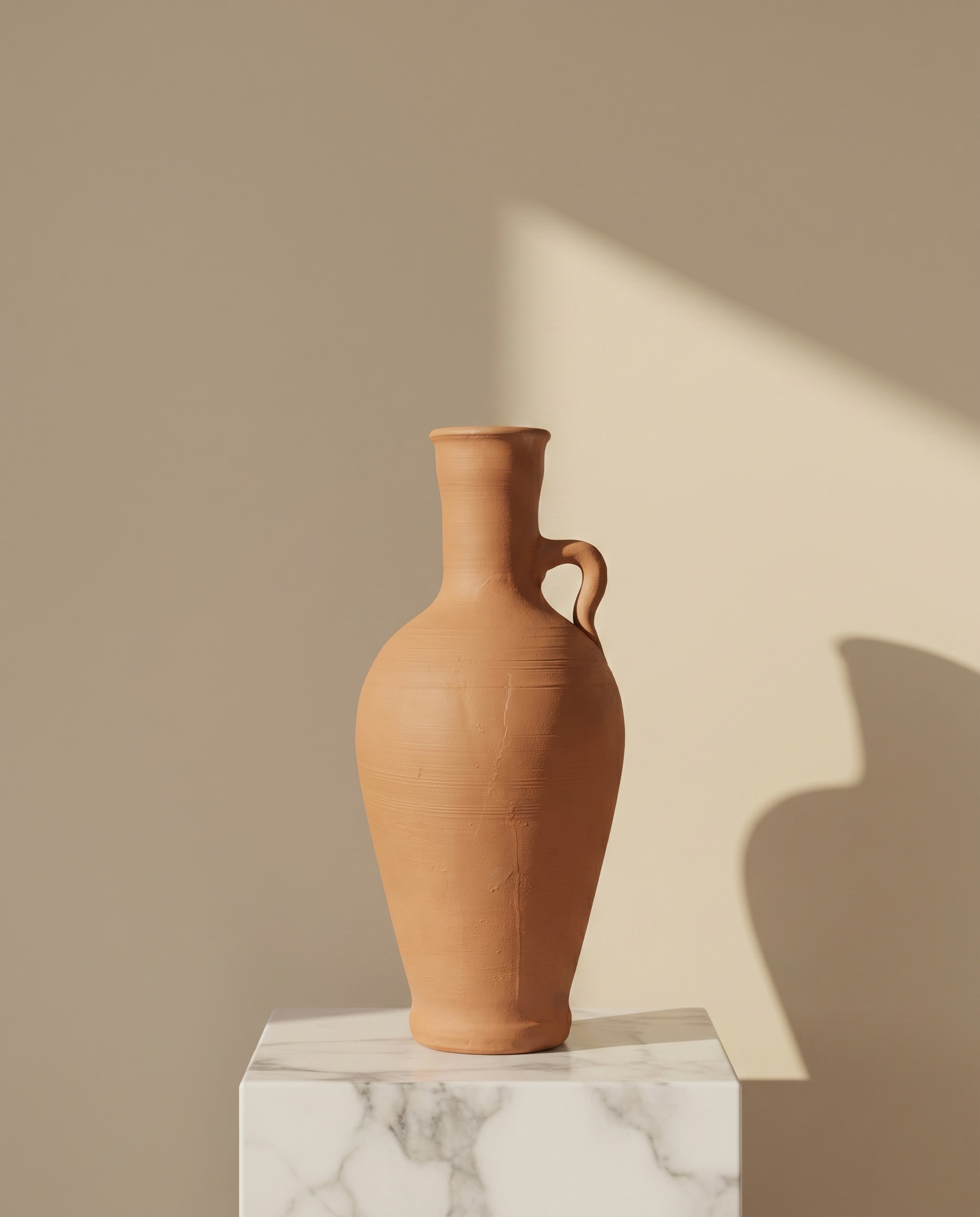 Afra Rustic Terracotta Vase
