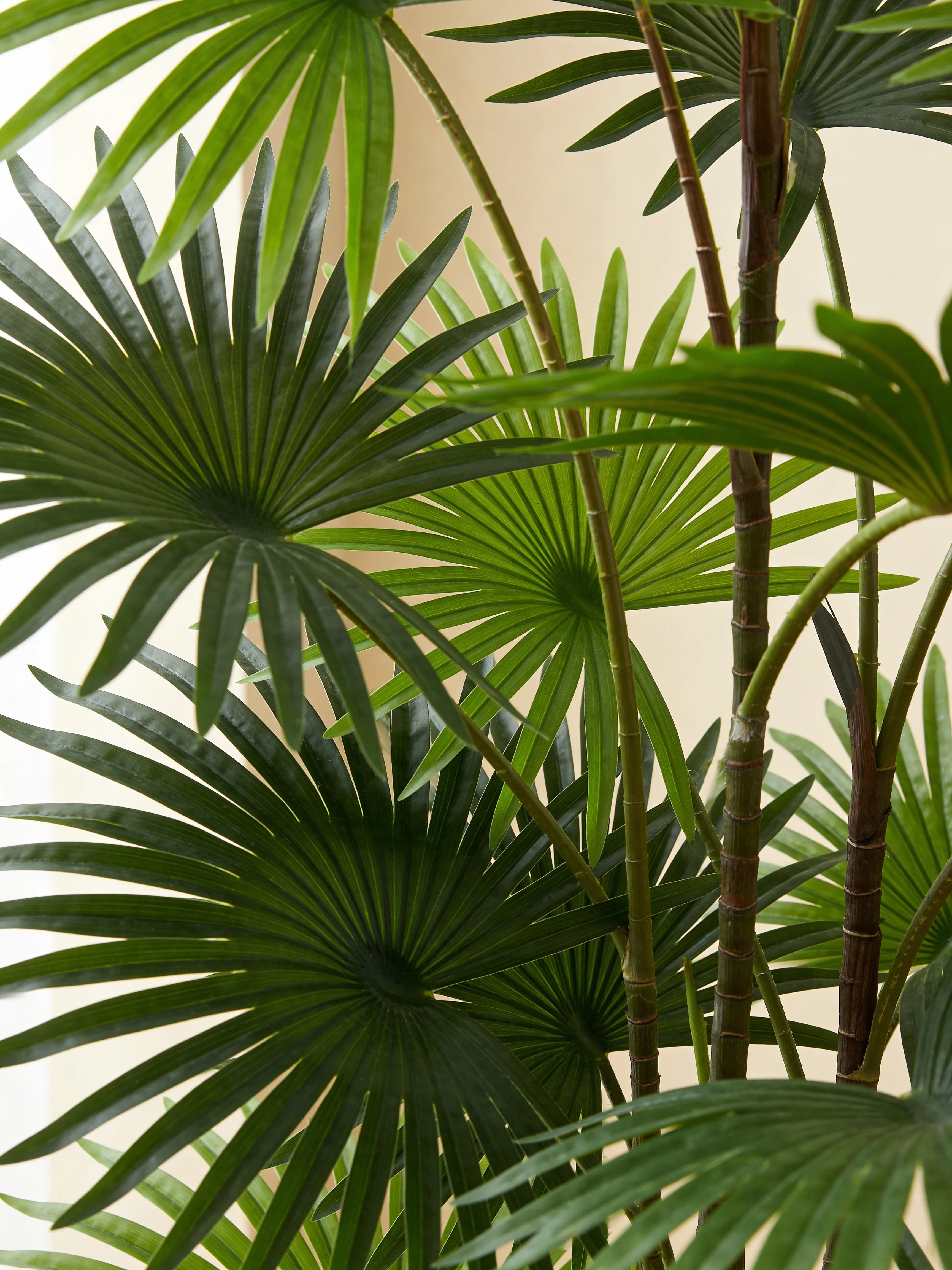 Artificial Fan Palm Indoor Tropical Plant