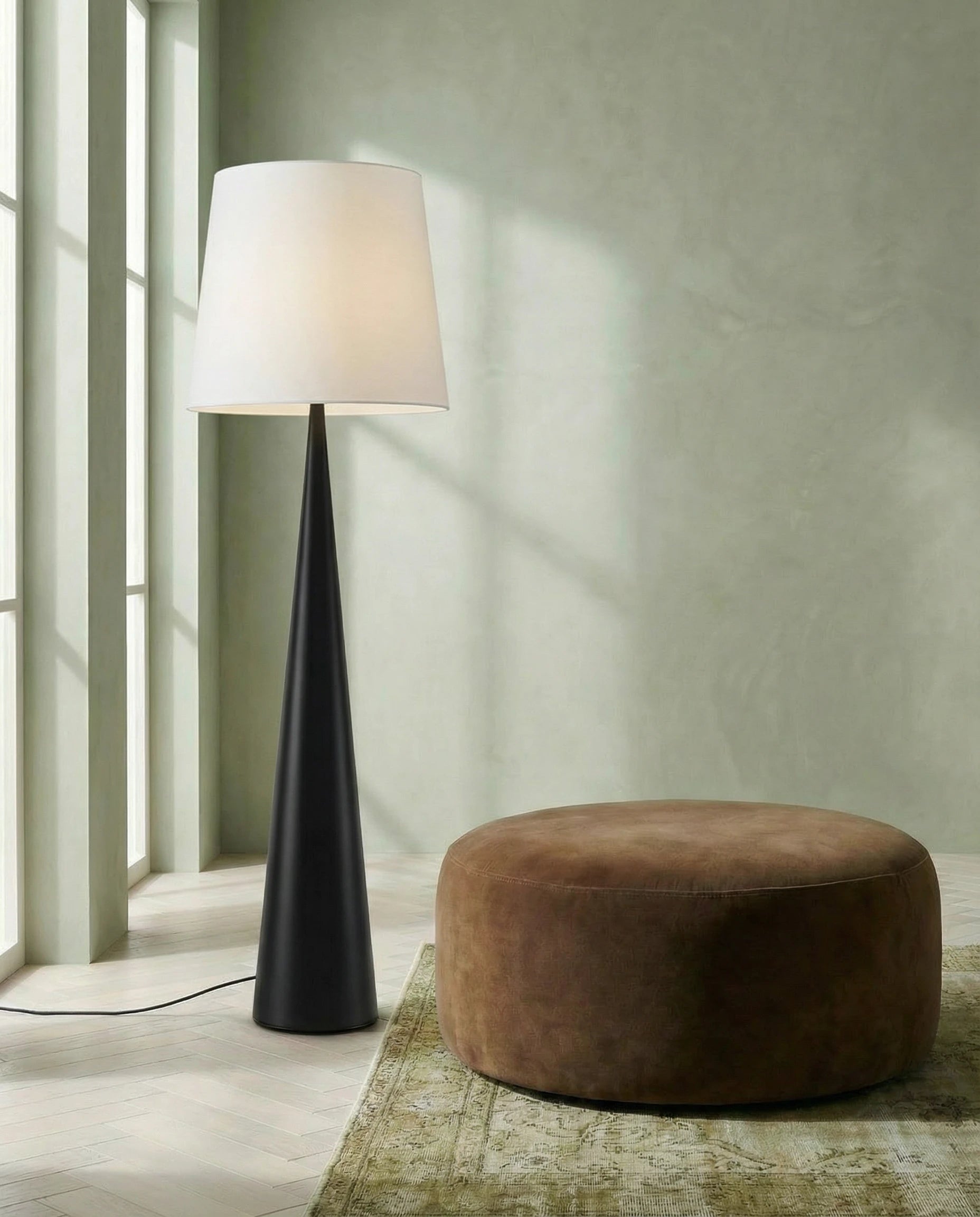 Black Montenegro Floor Lamp