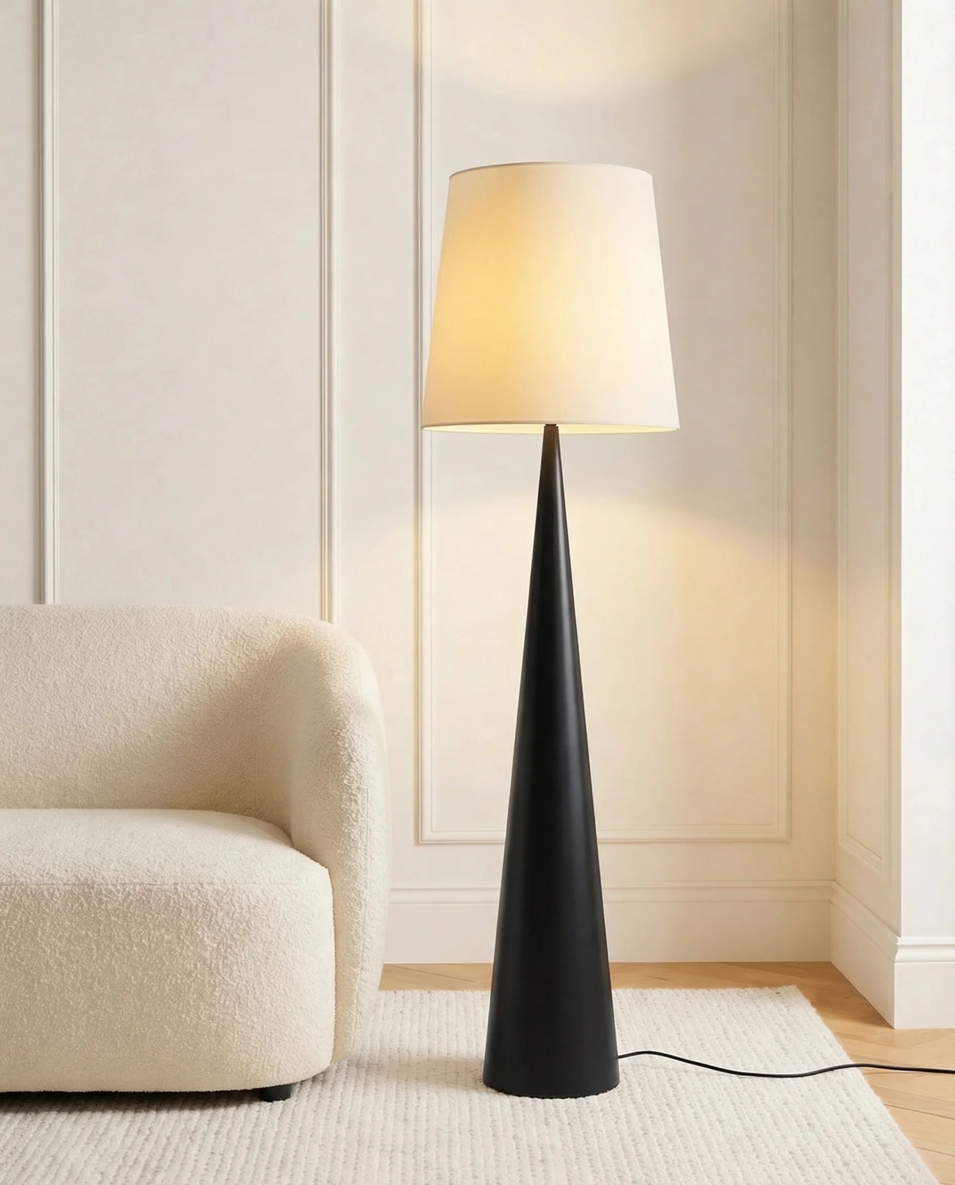 Black Montenegro Floor Lamp