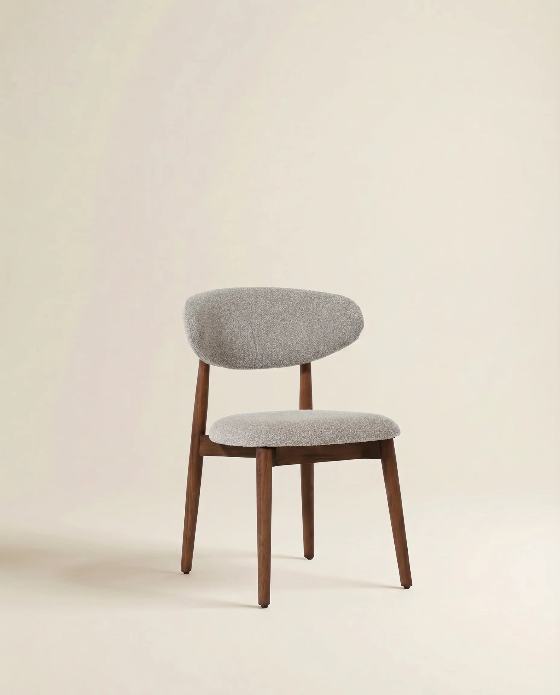 Briar Greige Wooden Dining Chair