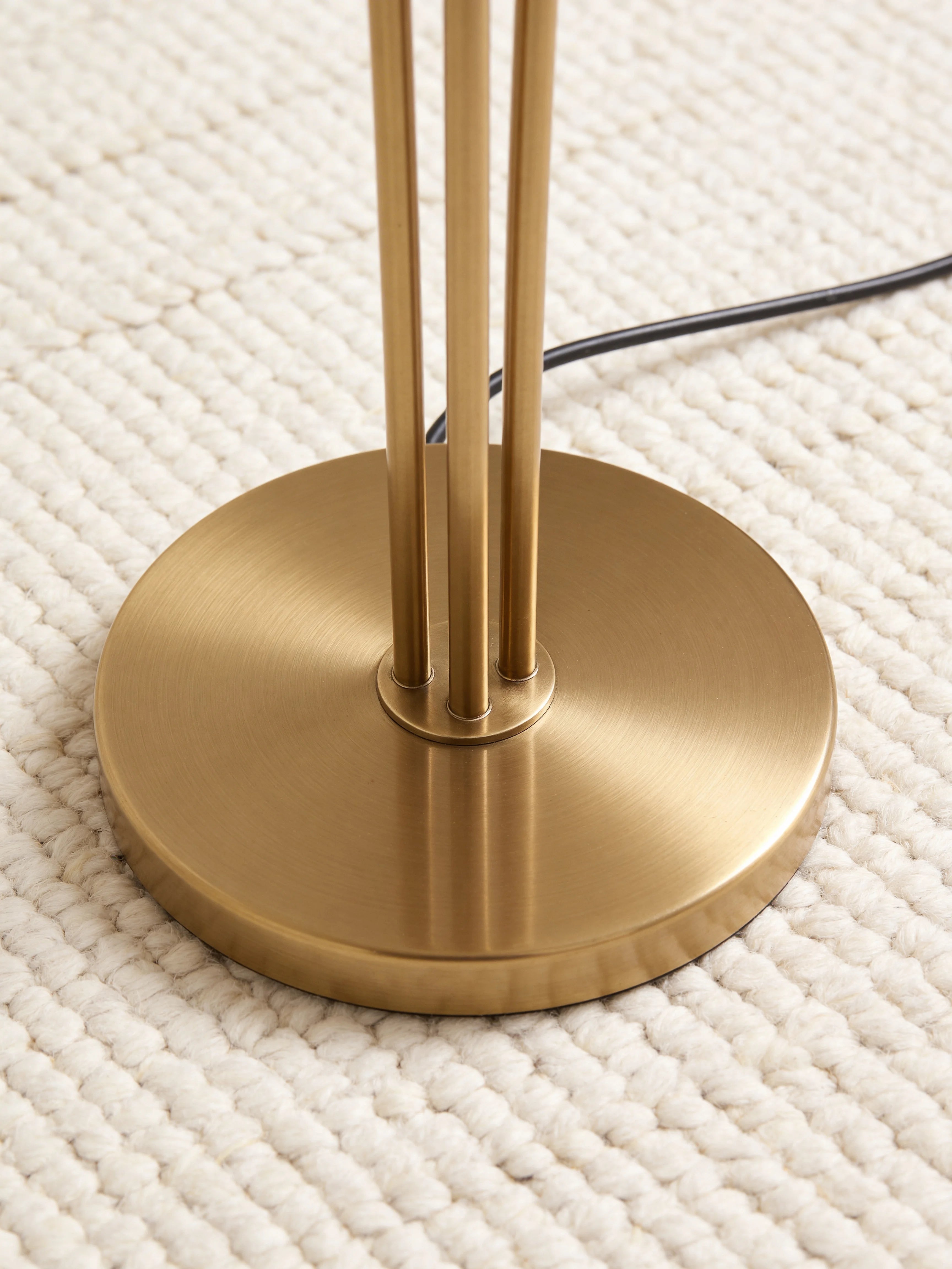 Calla Gold Tri Light LED Floor Lamp