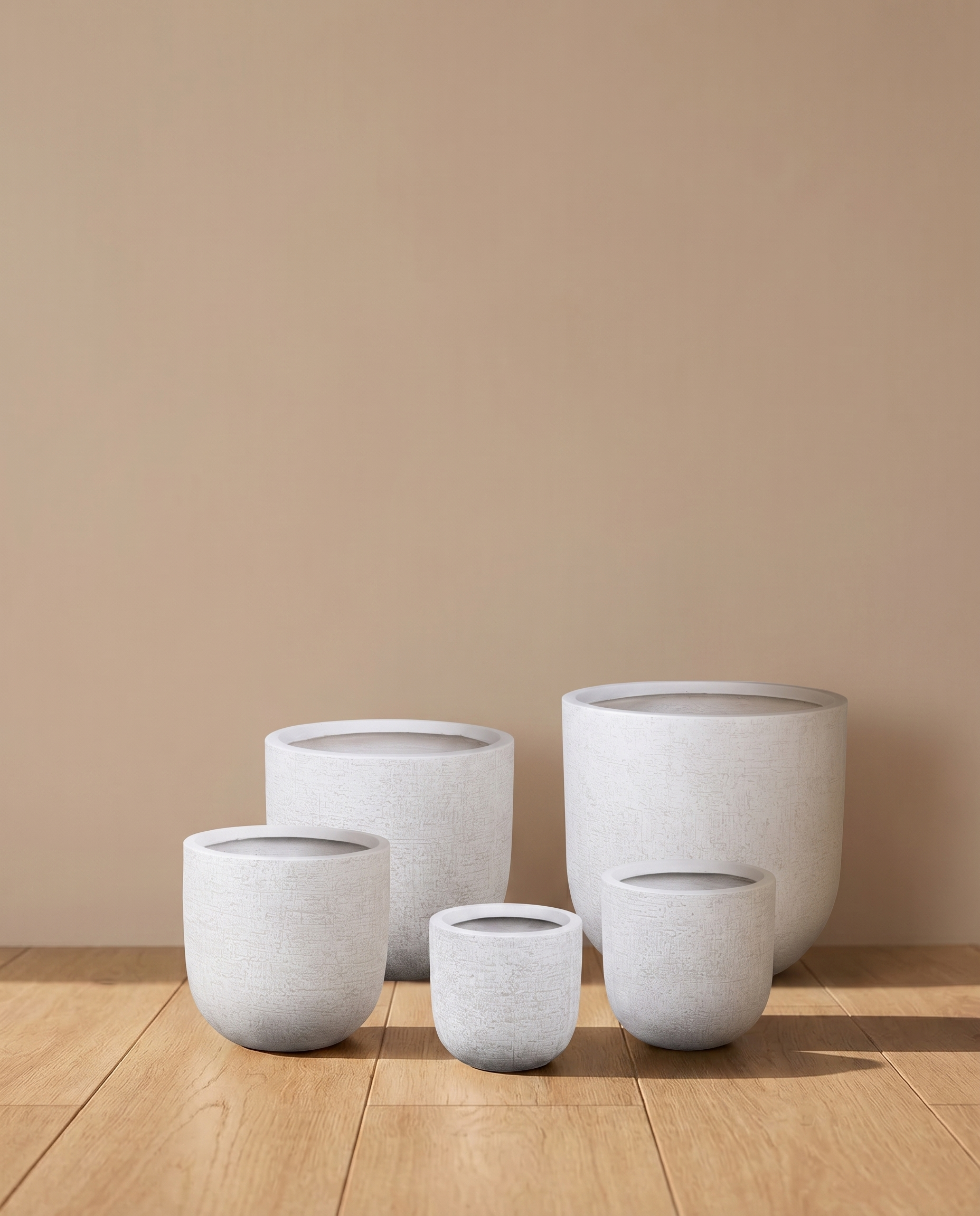 Egg Cup Ivory Fibreclay Pots