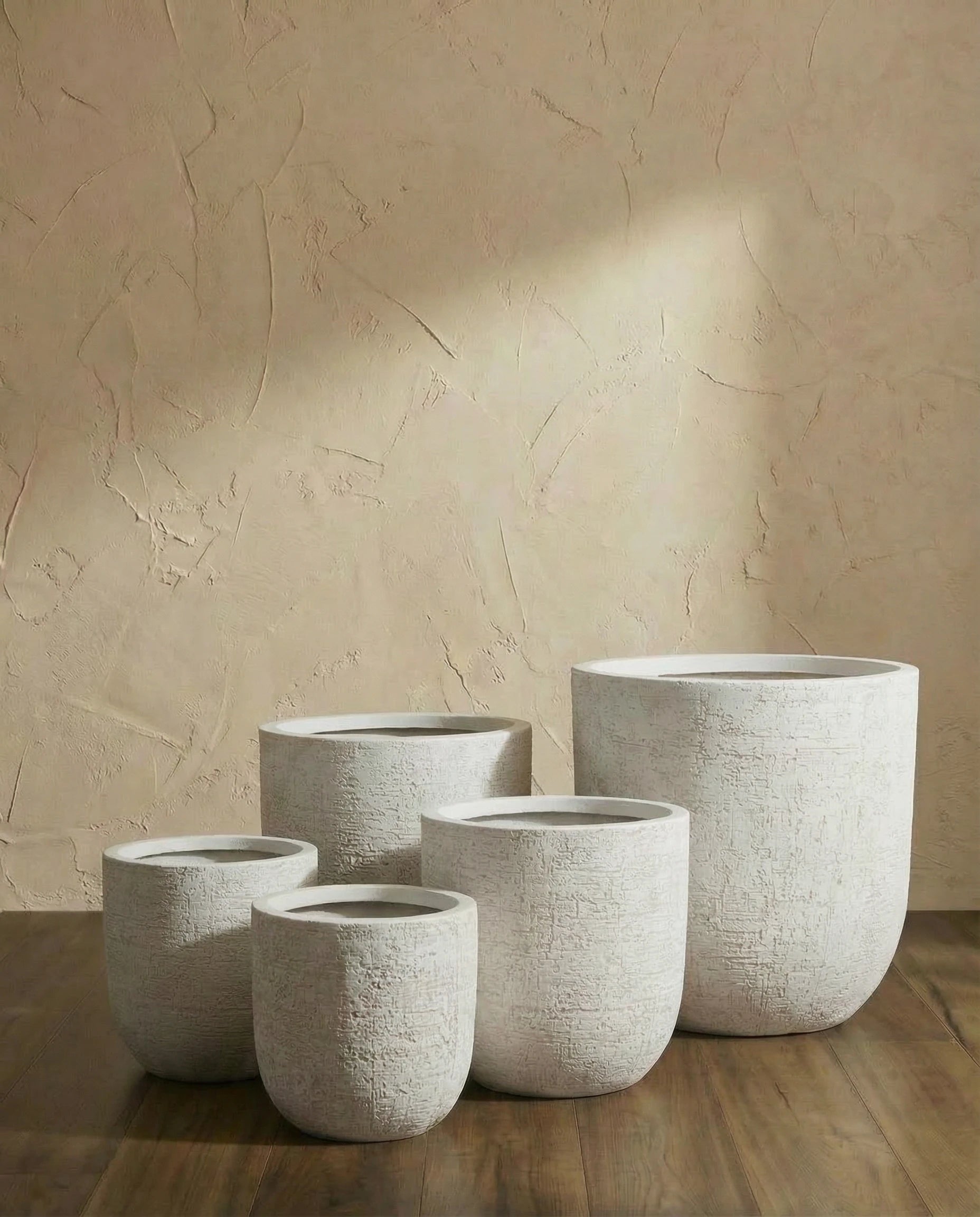 Egg Cup Ivory Fiberclay Pots