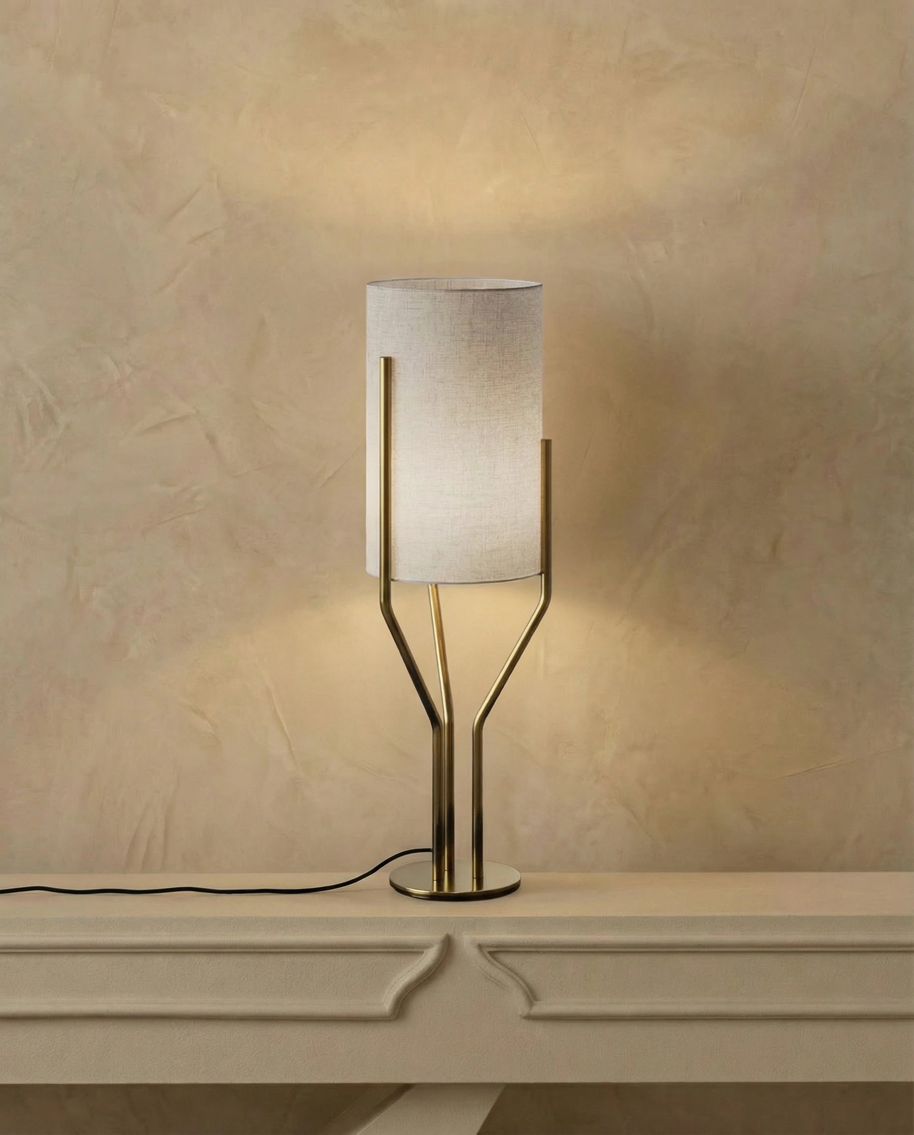 Fabio Brass Table Lamp