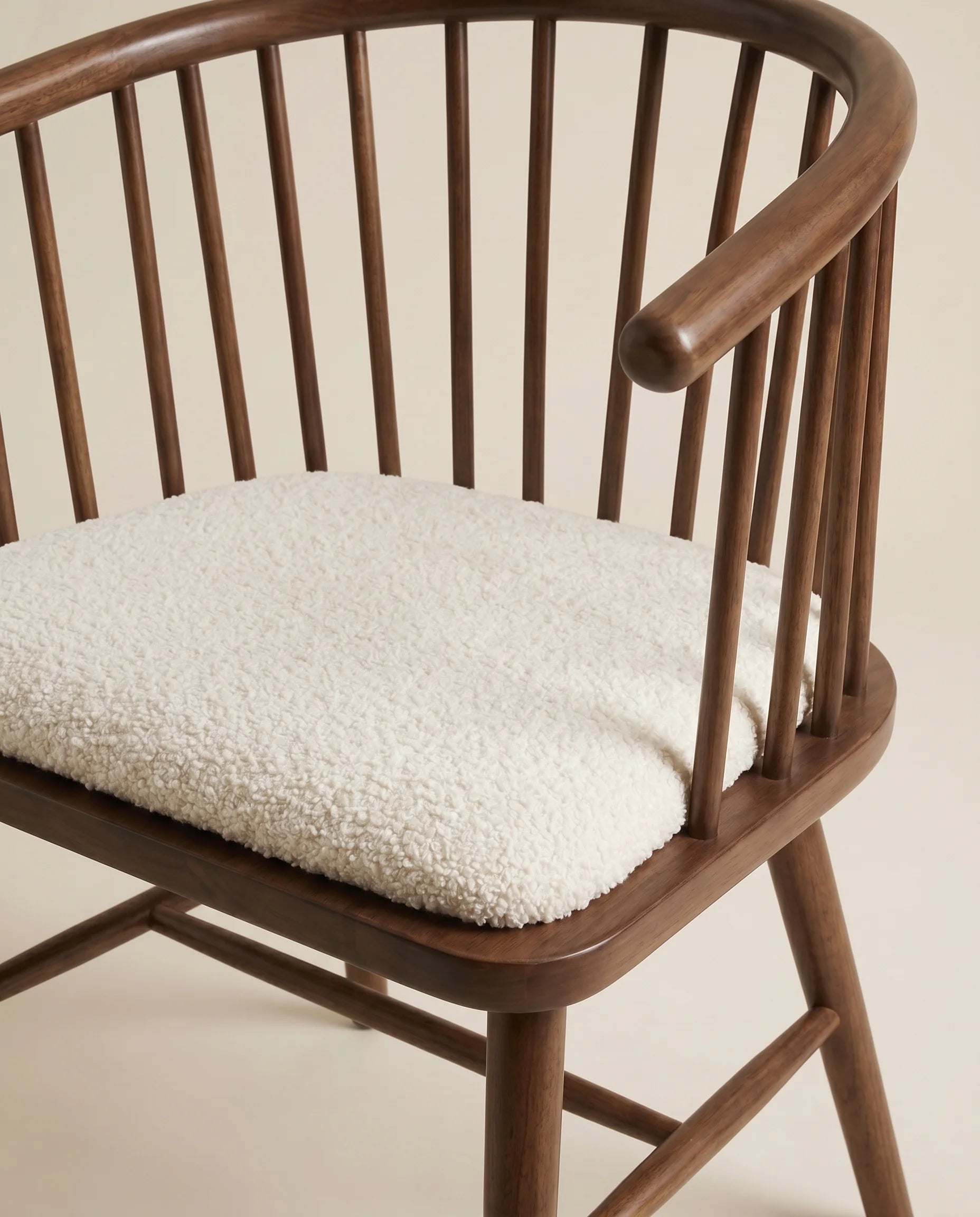 Hazel Vintage Walnut Dining Chair
