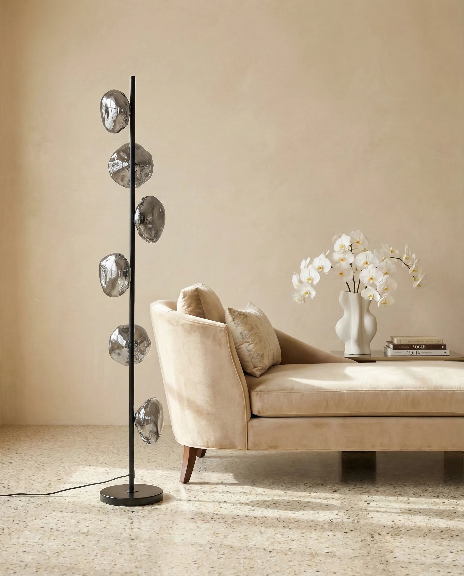 Iris Glass Floor Lamp
