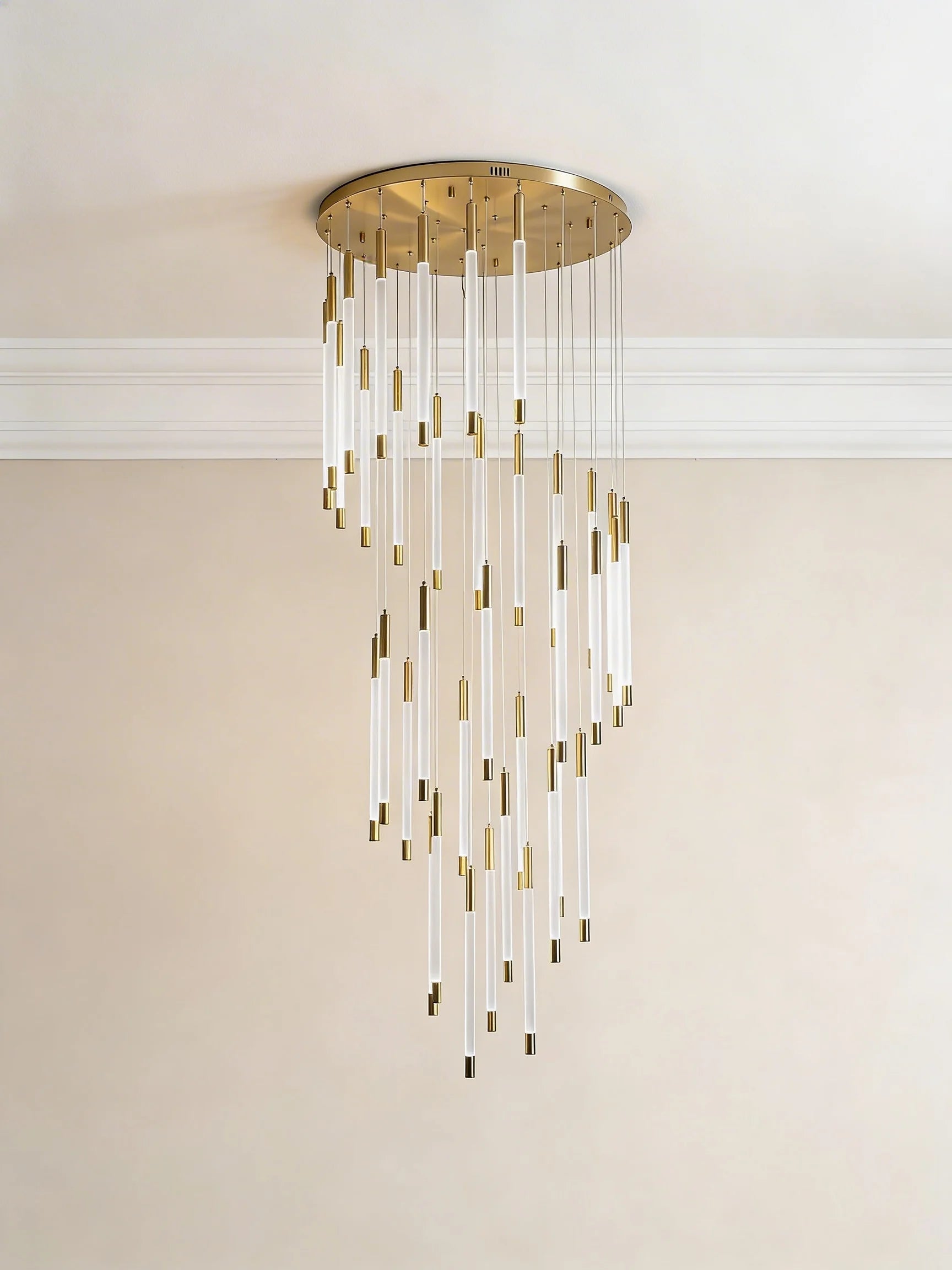 Lencia Luxury High Hanging Ceiling Light for Entryway