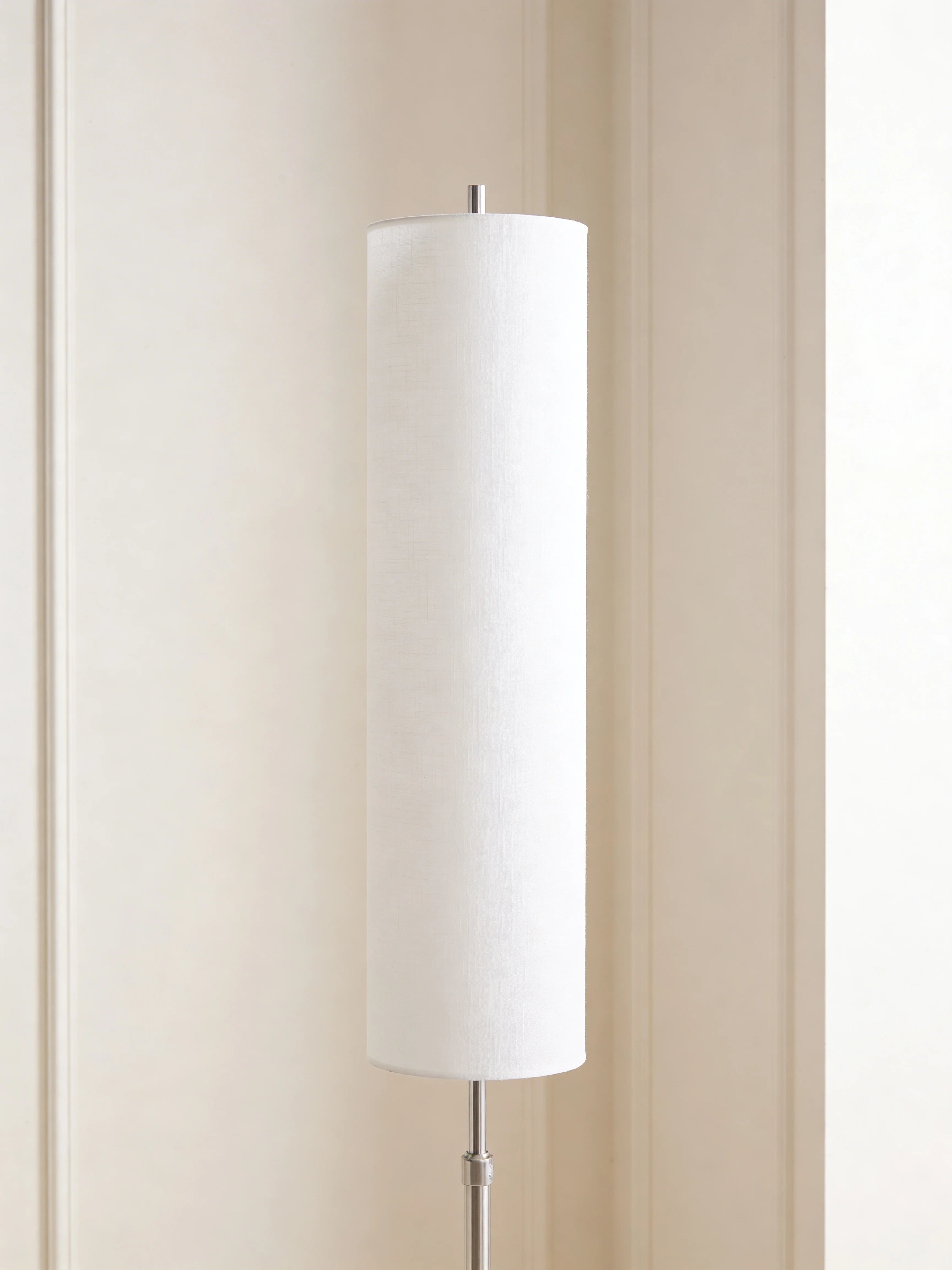 Japandi Cylindrical Floor Lamp