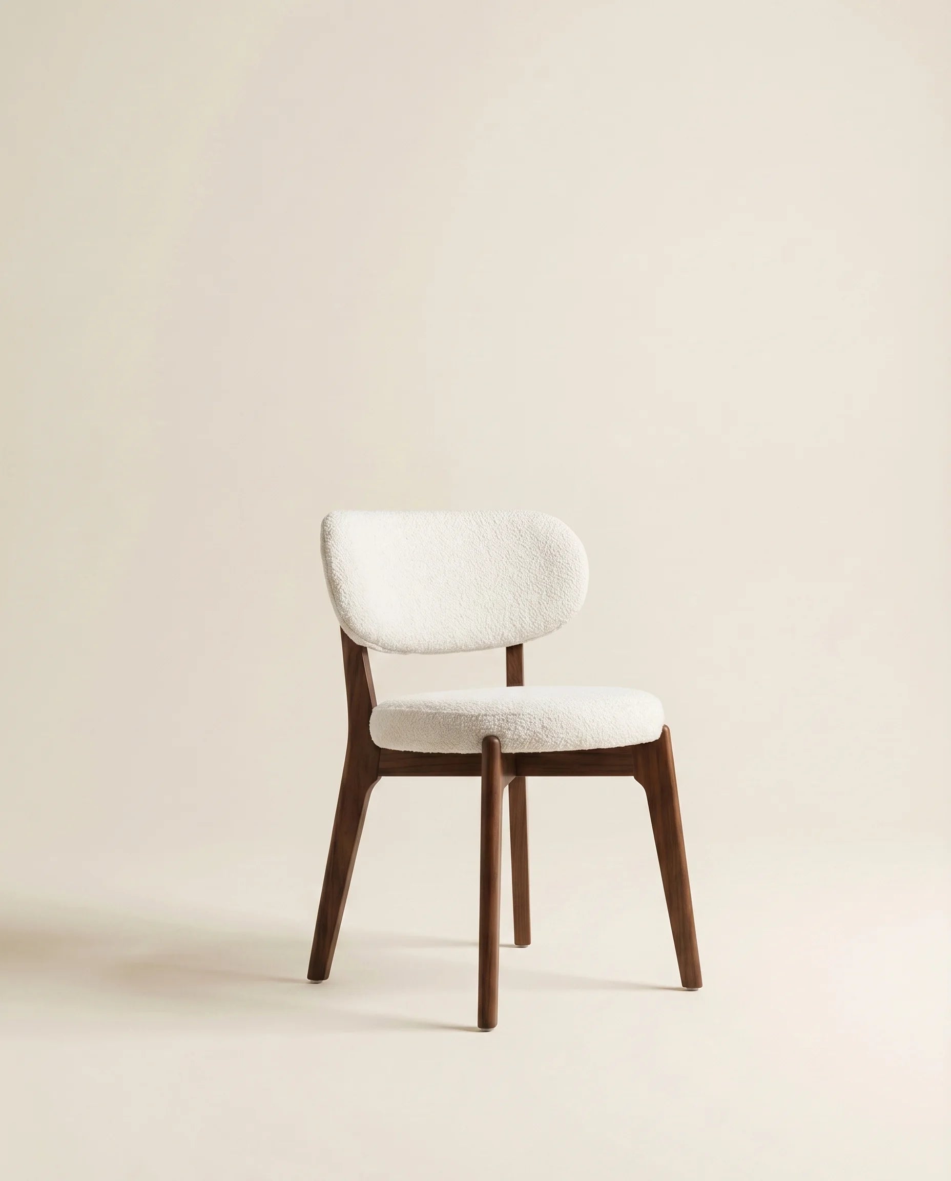 Marlowe Off-White Wooden Dining Chair