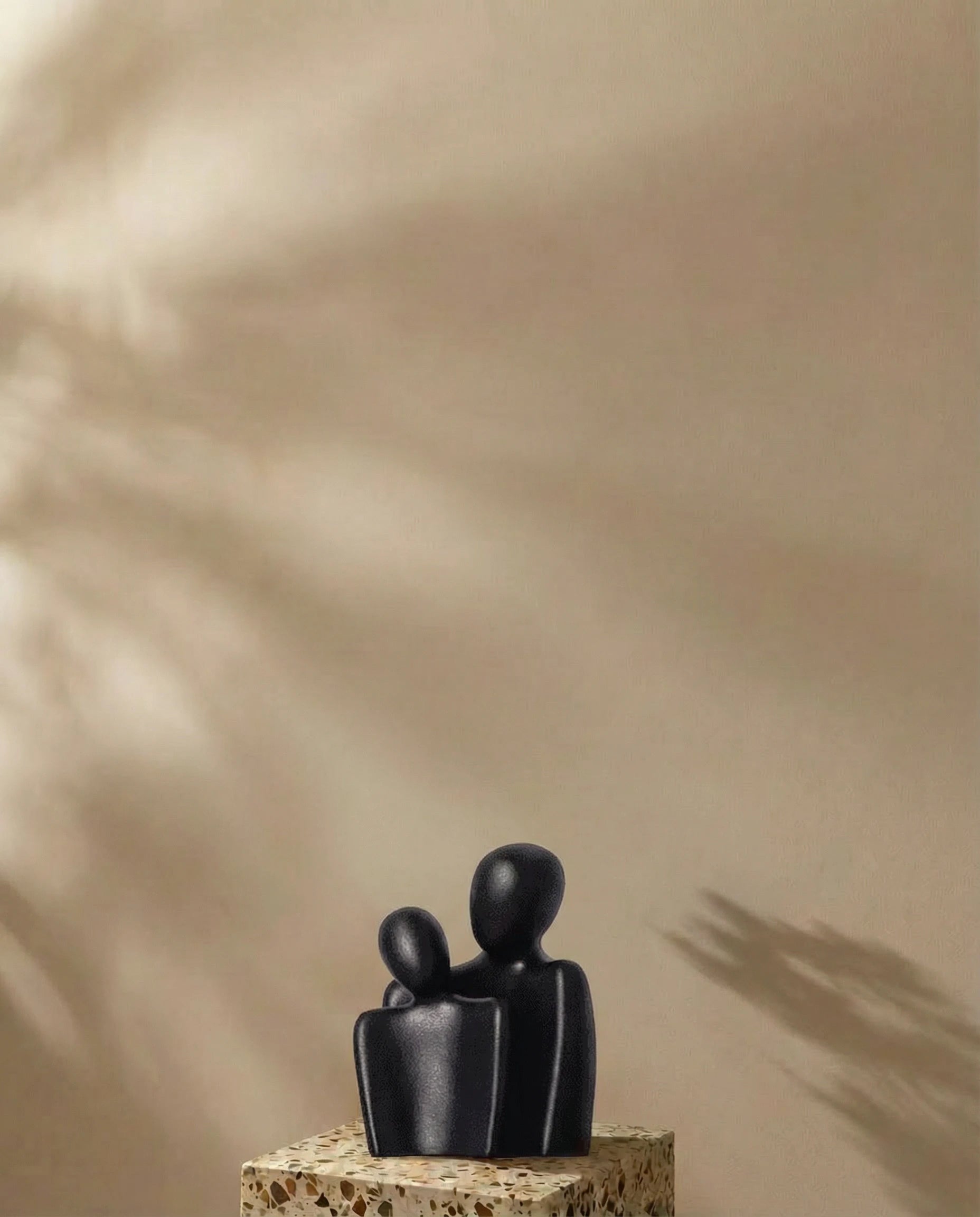 Mi Amor Black Couple Sculpture Figurine Decor