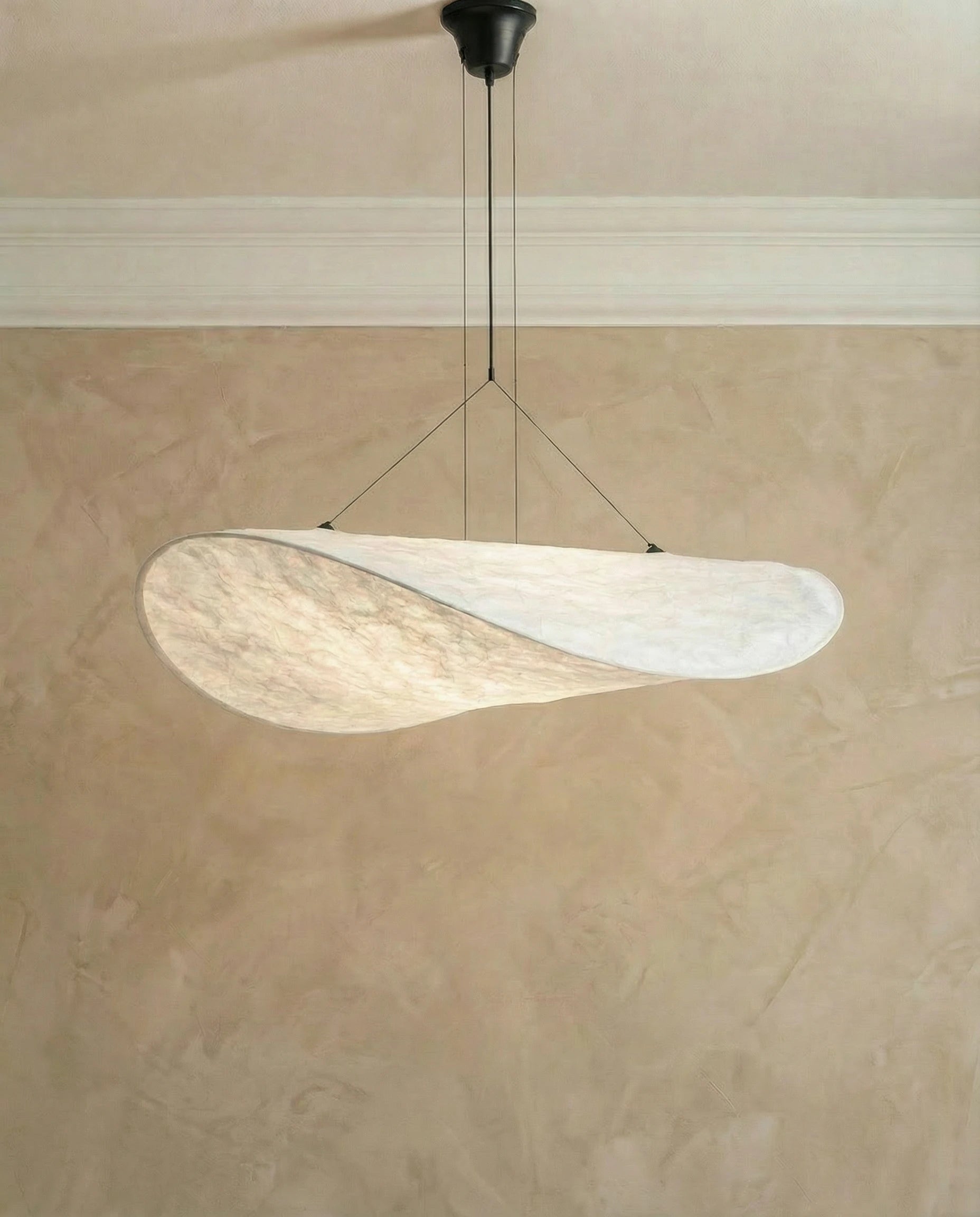 Moonstone Silkwave Pendant Light for Living Room
