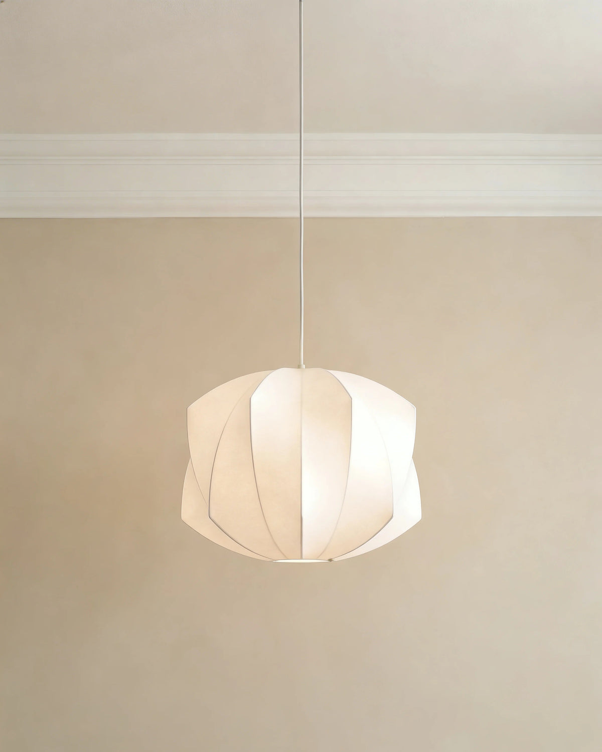 Propeller bubble silk ceiling light
