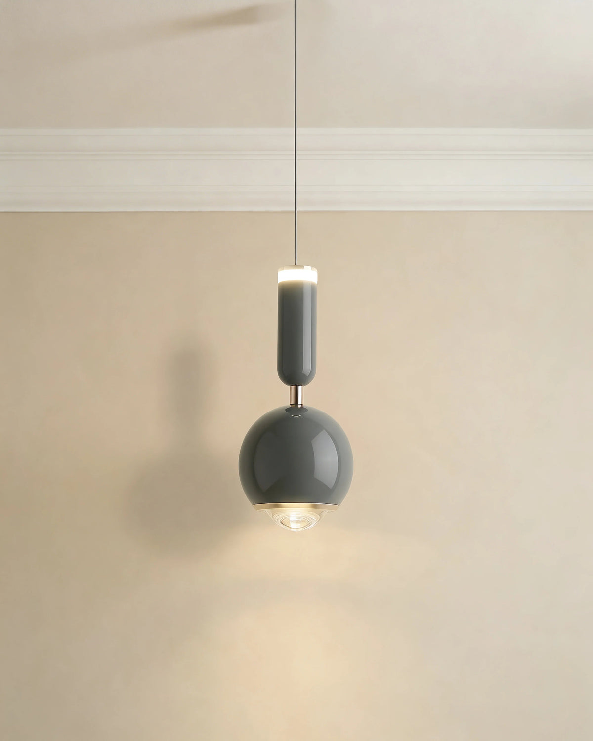 Nordic raindrop black pendant light