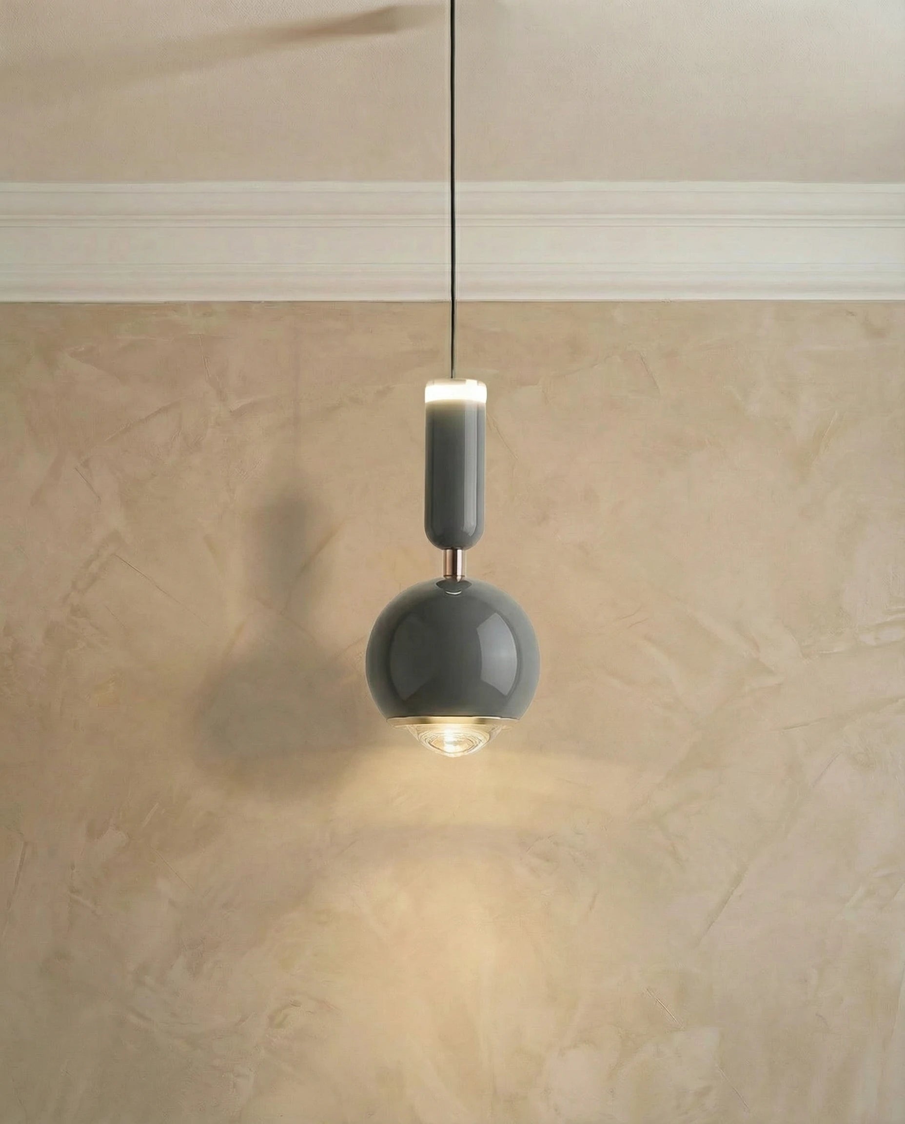 Nordic Raindrop Black Pendant Light