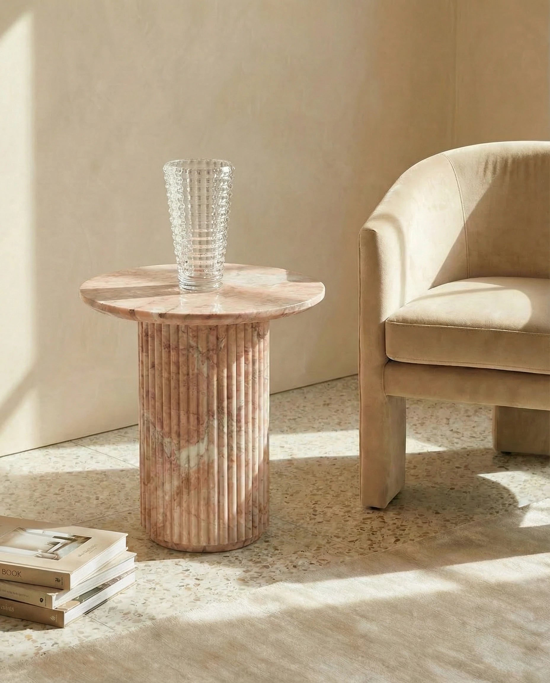 Nura Tapered Cylinder Glass Vase