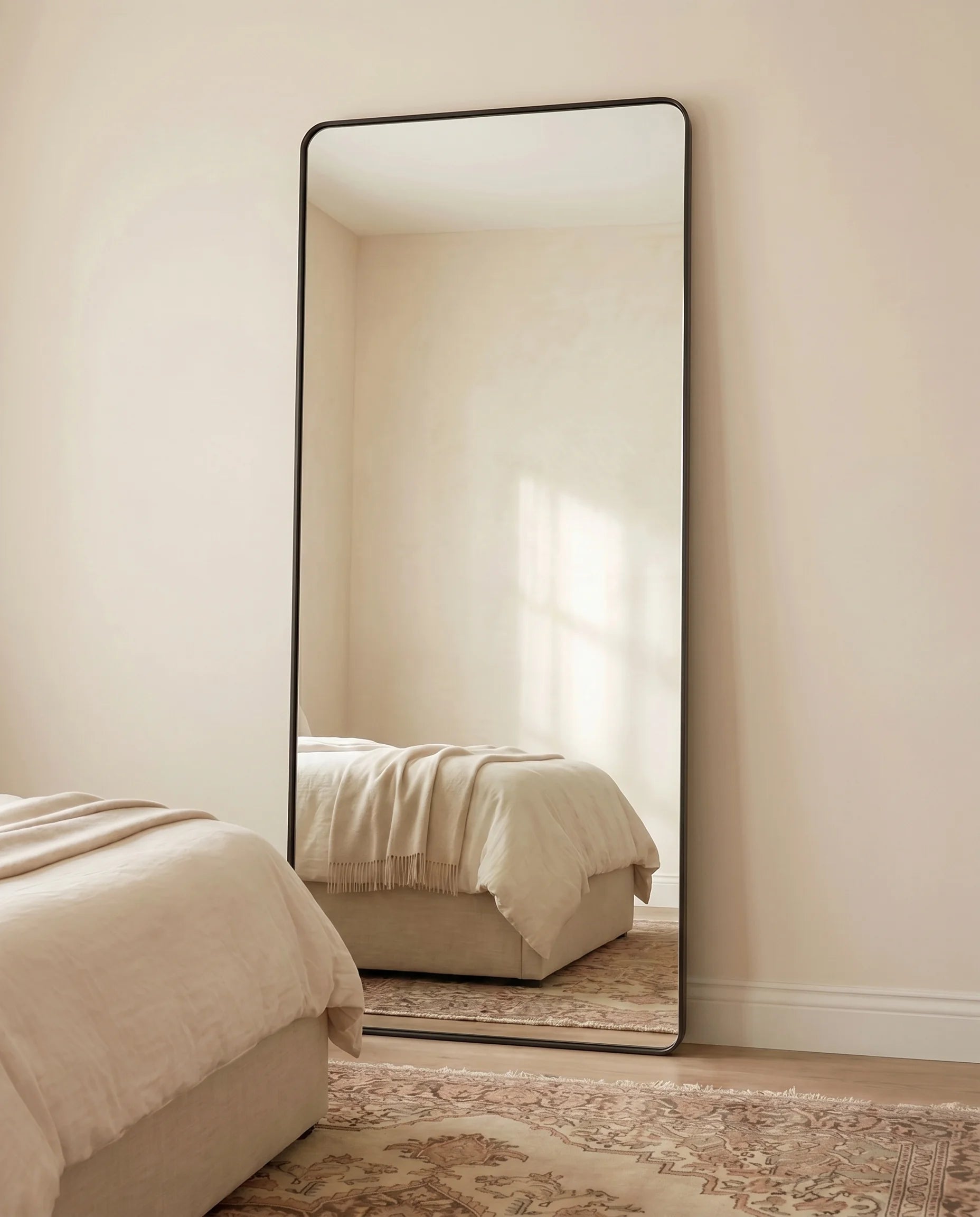 Nyla Full Length Rounded Rectangular Mirror
