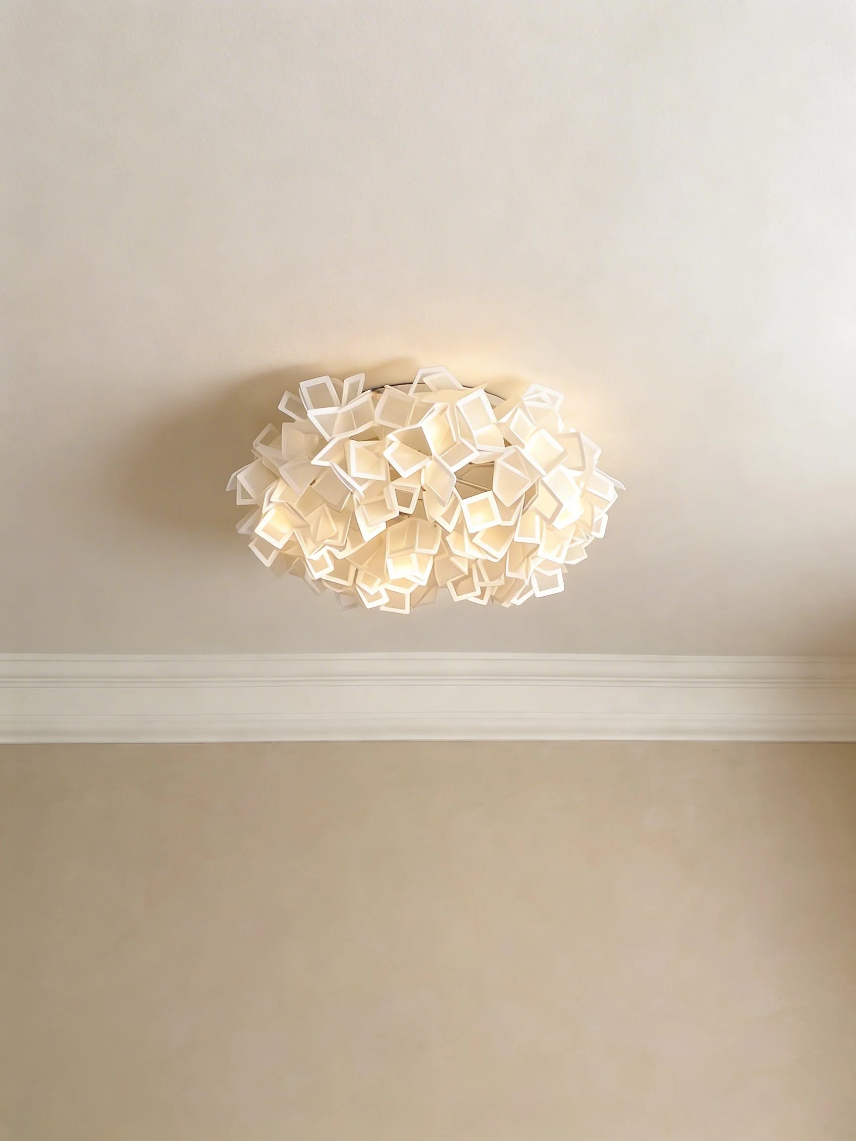 Opal Acrylic Cloud Chandelier