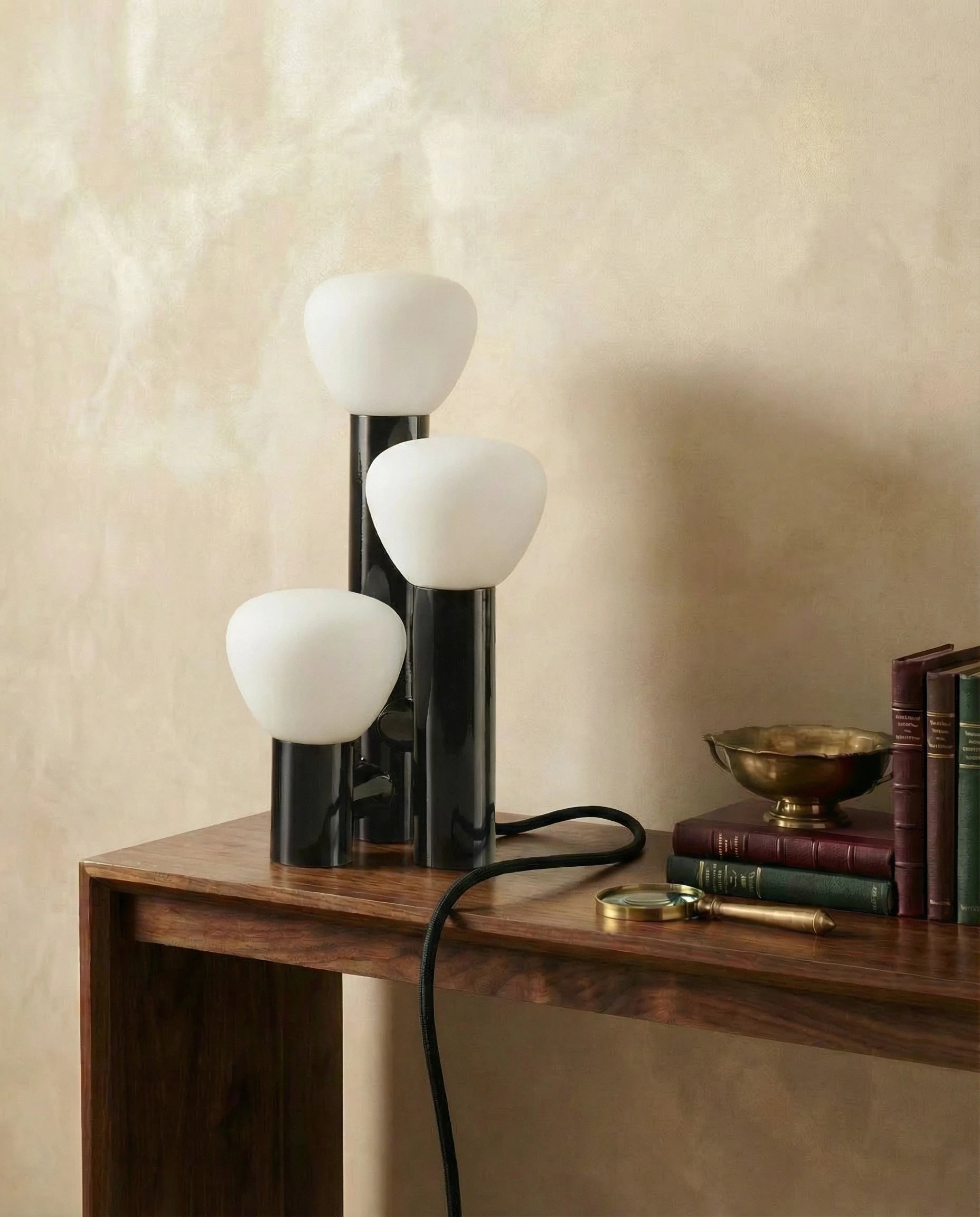 Parc Black Trio Glow Table Lamp