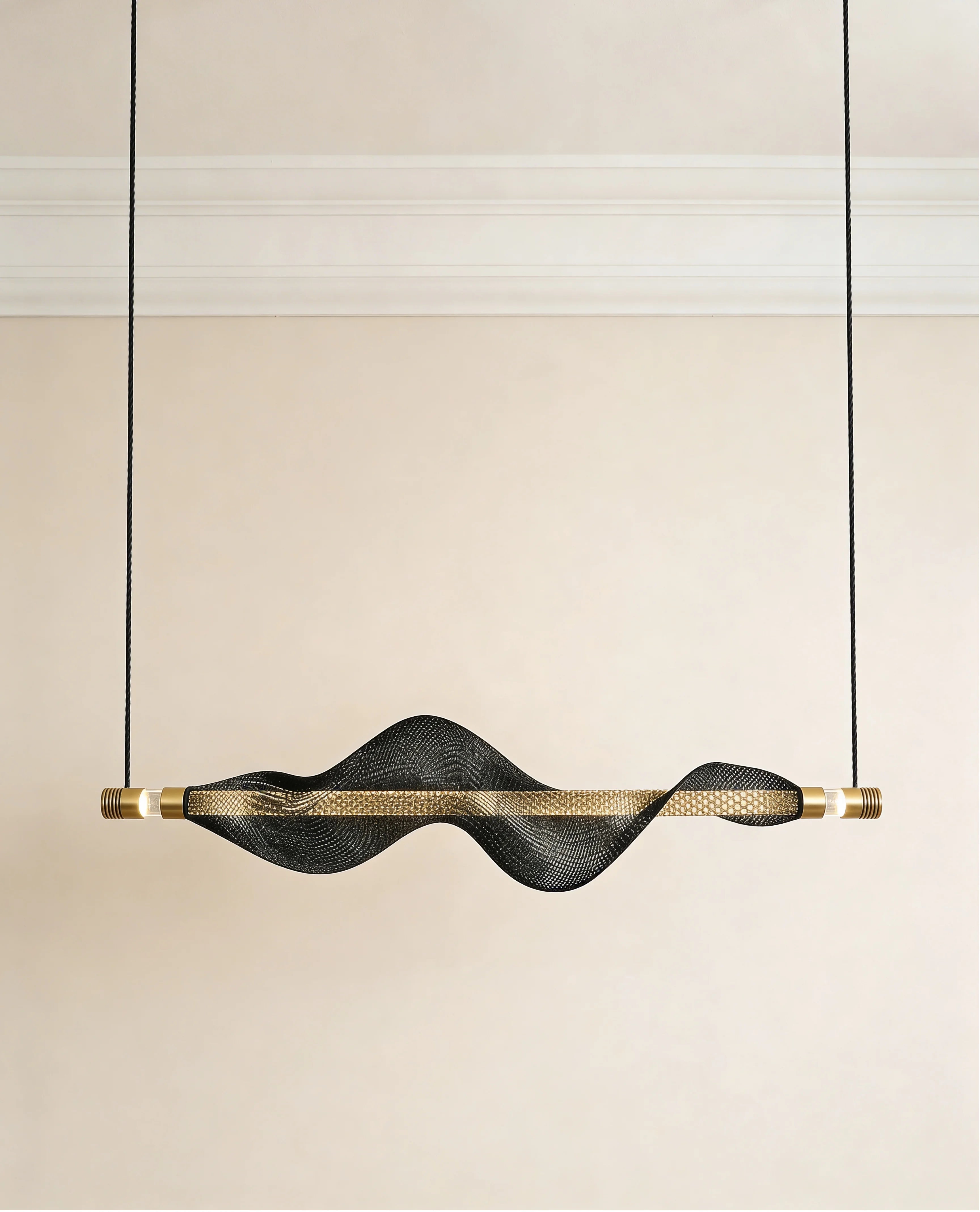 Ravelle Aluminum Corded LED Island Ceiling Light